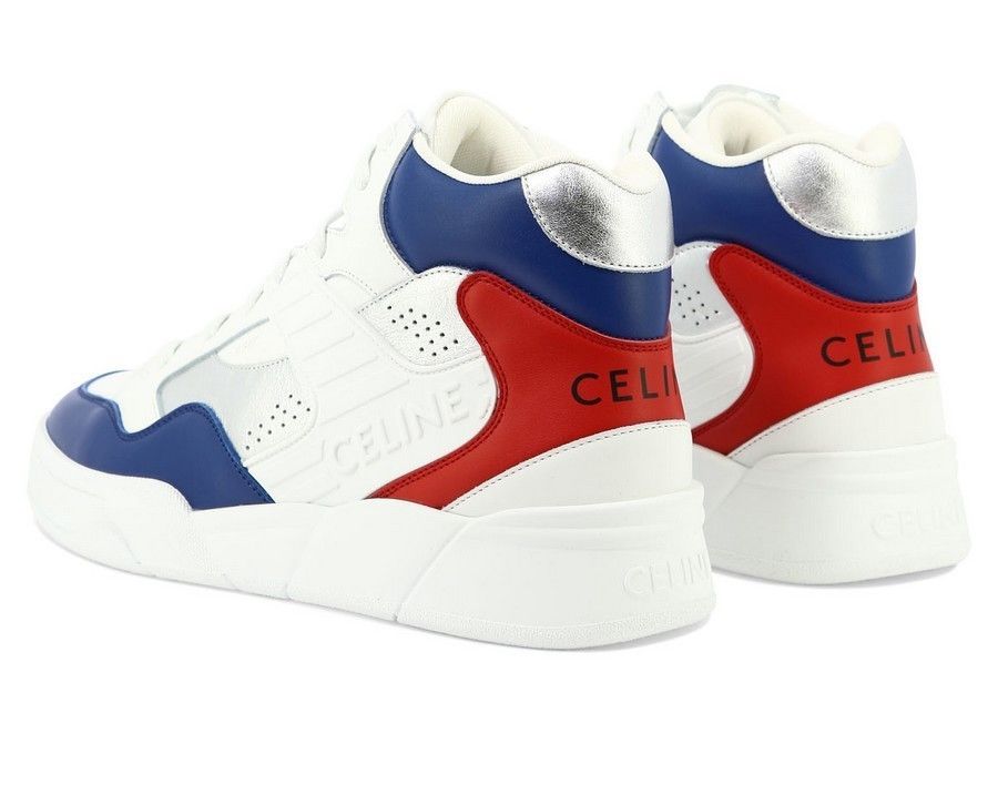 Celine o1bcso1str0625 353133843C Hi-Top Sneakers in Multicolor Size US 11 / EU 44 - 3 Thumbnail