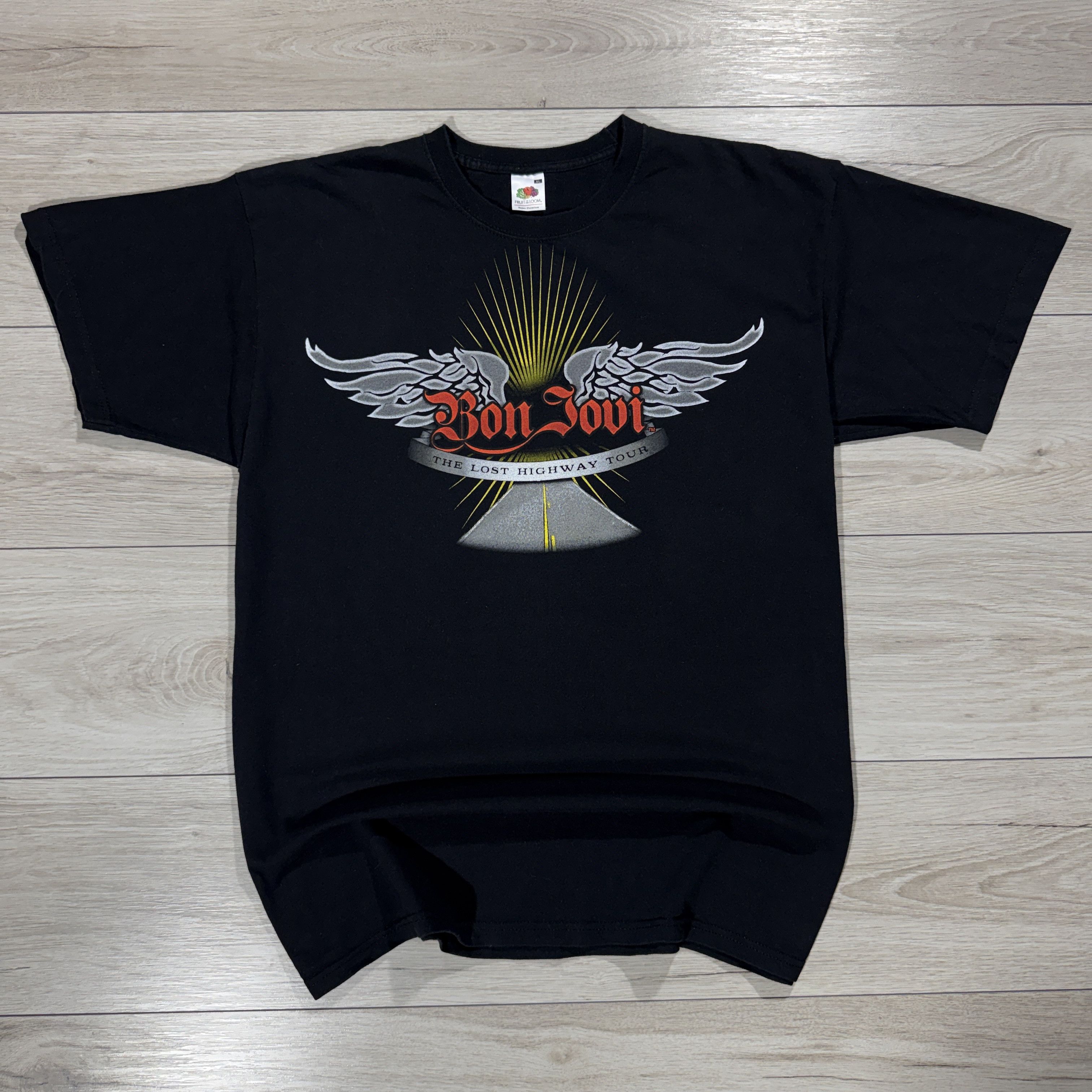Bon Jovi Vintage Bon Jovi "The Lost Highway Tour" 2007 Shirt Size XL Size US XL / EU 56 / 4 - 2 Thumbnail