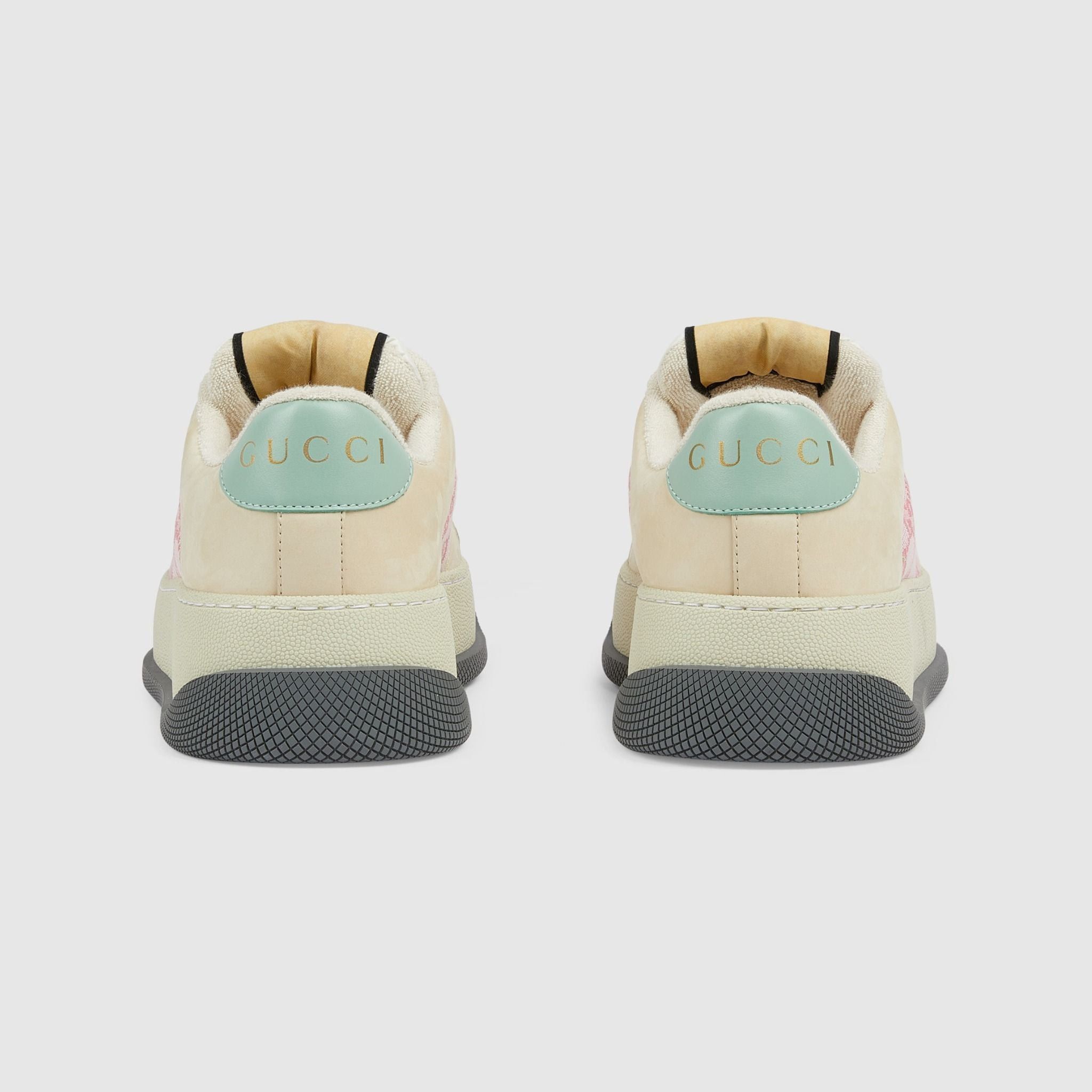 Gucci oc11z526 Women's Screener Low-Top Sneakers in Multicolor Size US 10.5 / IT 40.5 - 4 Thumbnail