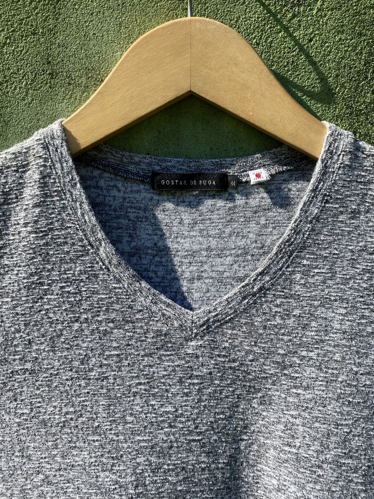 GOSTAR DE FUGA GOSTAR DE FUGA Made In Japan Size 44 Vintage Style V-Neck Size M / US 6-8 / IT 42-44 - 2 Thumbnail