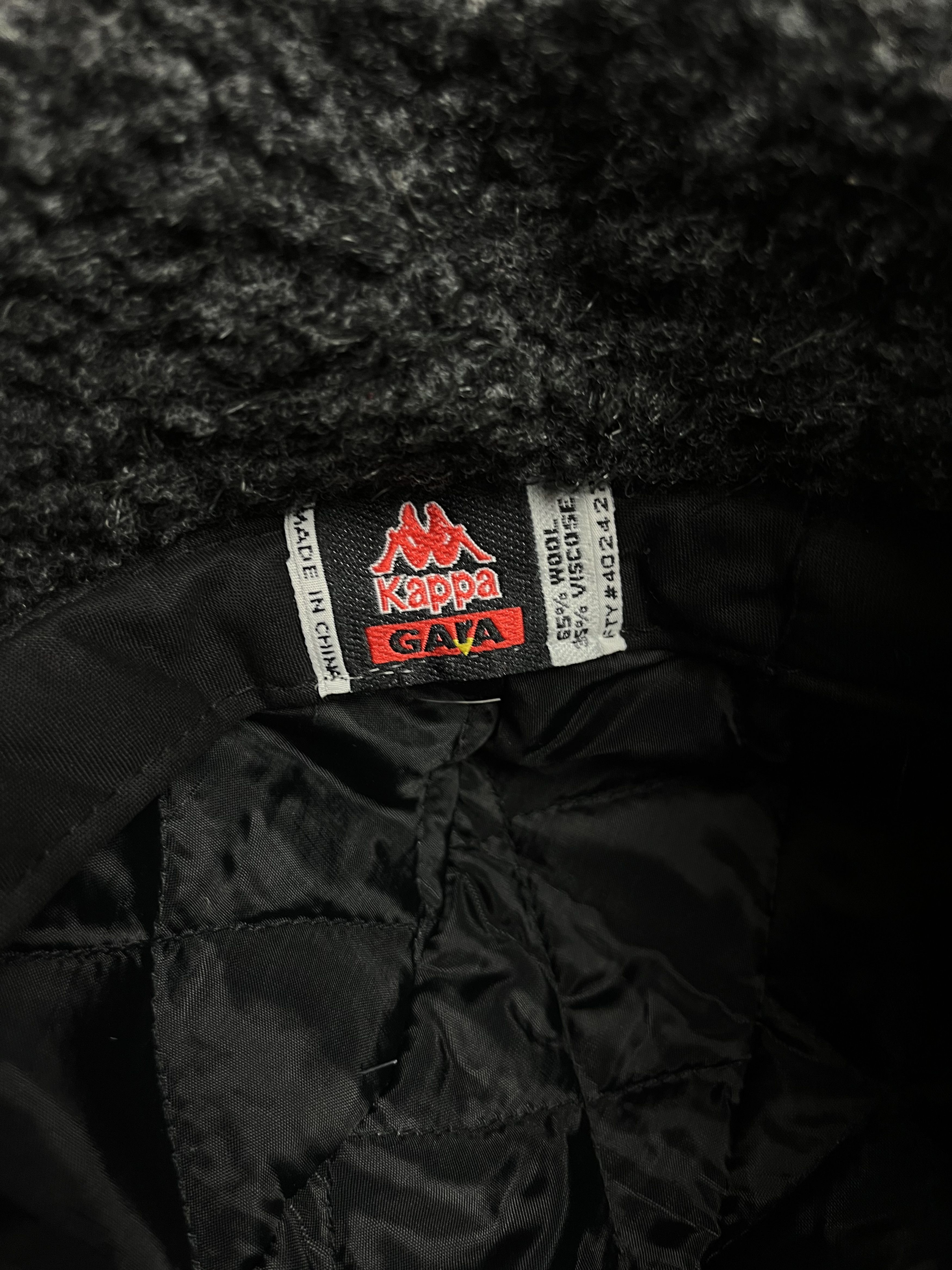 Kappa Vintage 90s Hat Kappa Juventus Wool Ushanka Sony Fleece Cap Size ONE SIZE - 8 Thumbnail