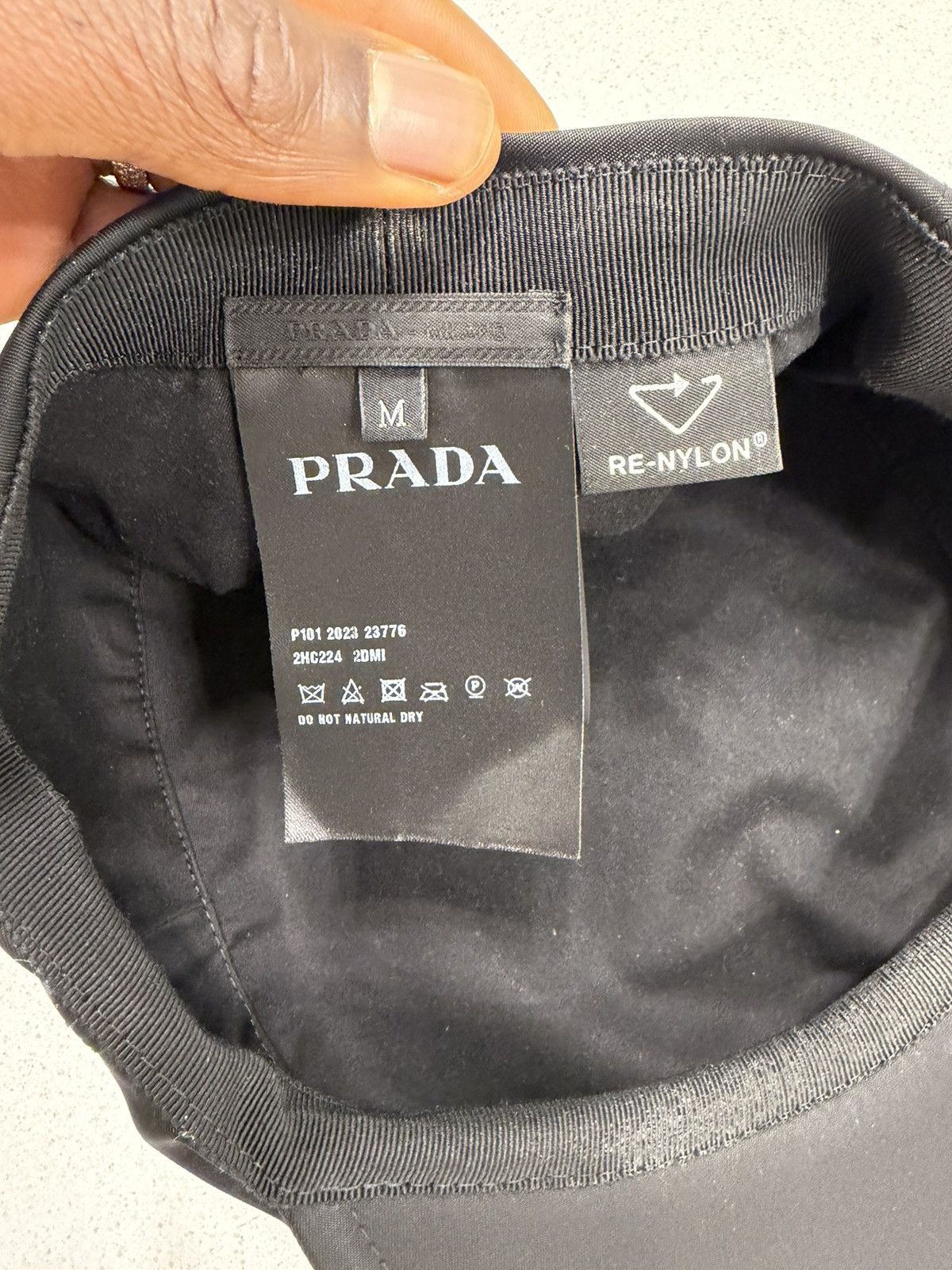 Prada Prada Re-Nylon hat Size 42 - 6 Thumbnail