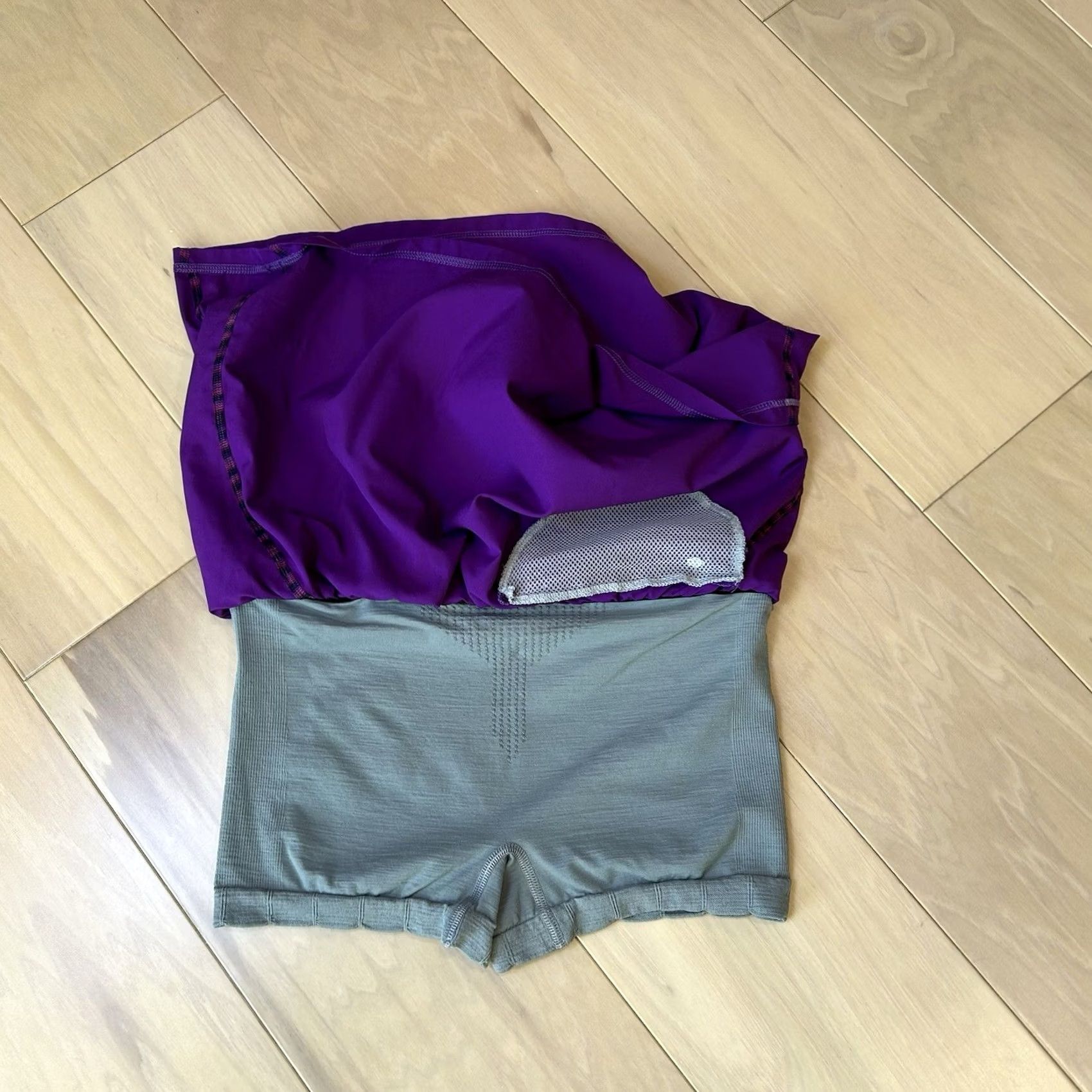 Smartwool VINTAGE Smartwool Purple Skort Lined Women’s Medium Size ONE SIZE - 5 Thumbnail