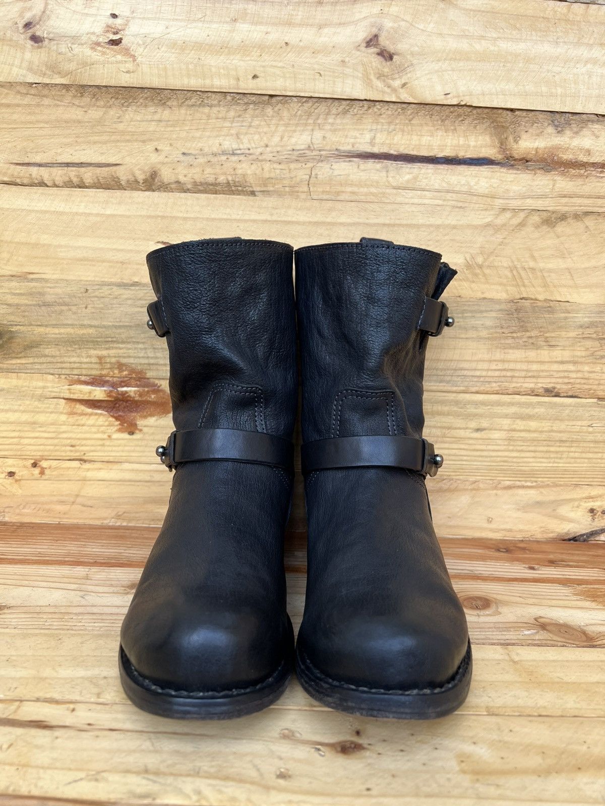 Rag & Bone Rag & Bone Black Leather Motorcycle Women’s Boots Size US 7 / IT 37 - 2 Thumbnail