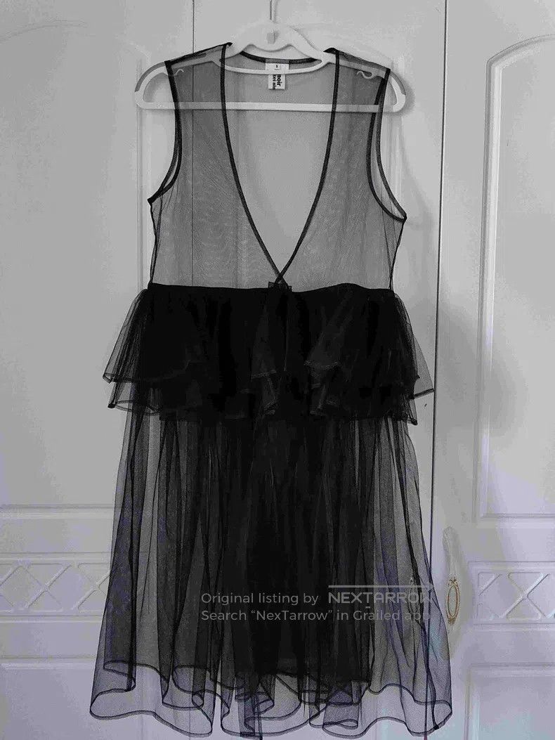 Comme des Garcons Comme des Garcons Mesh Vest, Black Size S / US 4 / IT 40 - 1 Thumbnail