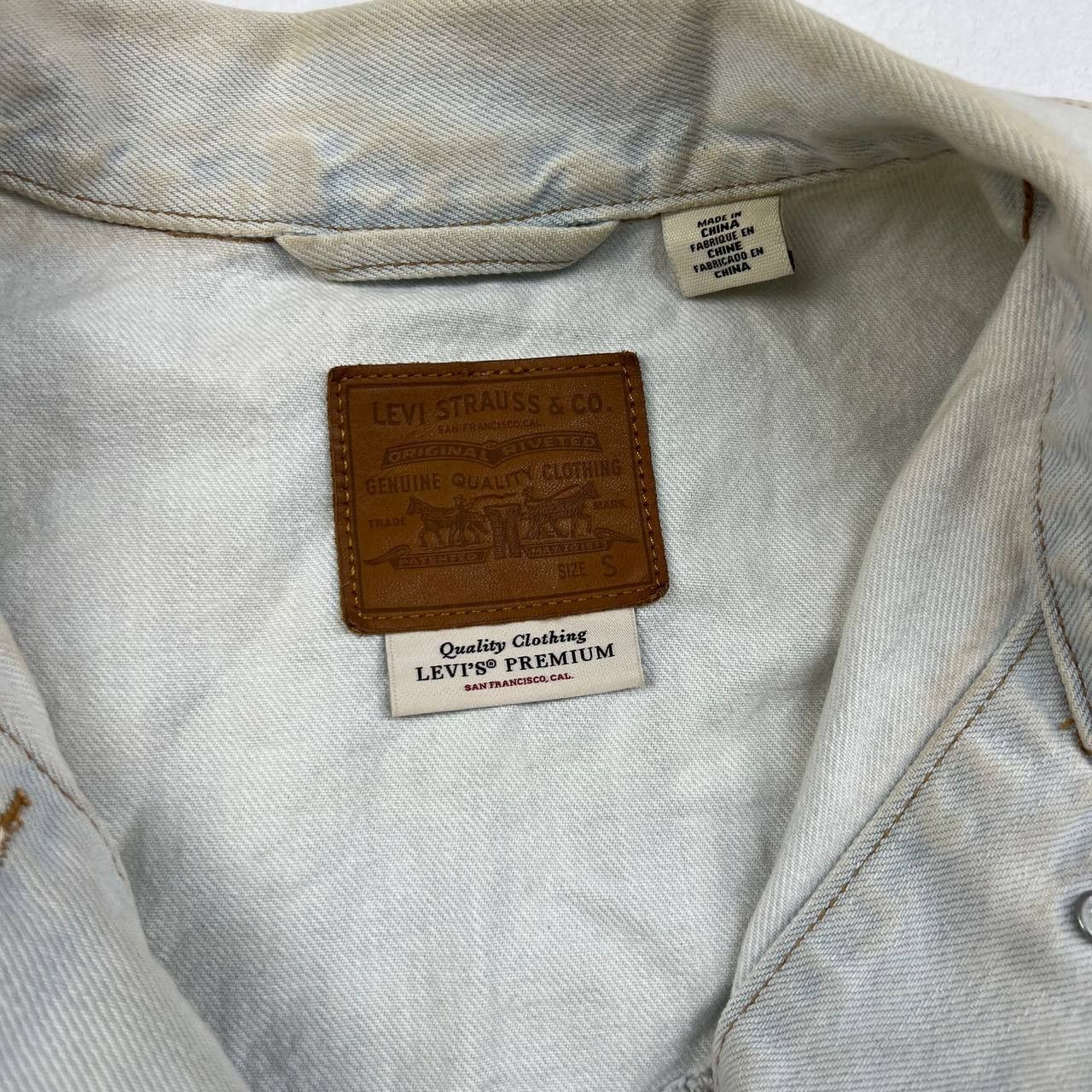 Levi's Levi's Small Denim Jeans Jacket Pocket Women Cotton Size S / US 4 / IT 40 - 7 Thumbnail