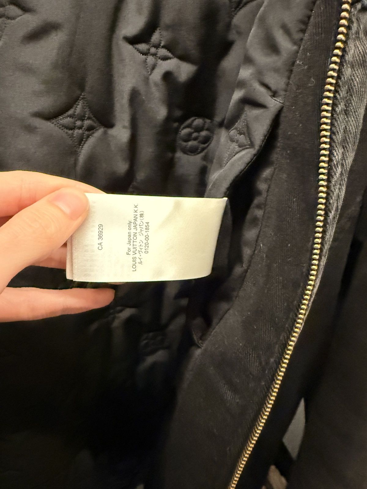 Louis Vuitton Louis Vuitton Denim Blouson With Fur Hood Size US M / EU 48-50 / 2 - 7 Thumbnail