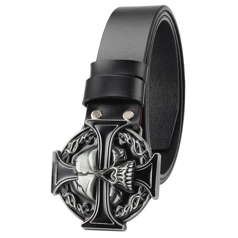 Designer Punk Vintage Belt Riveted Belts Menswear Accessories Size ONE SIZE - 1 Thumbnail