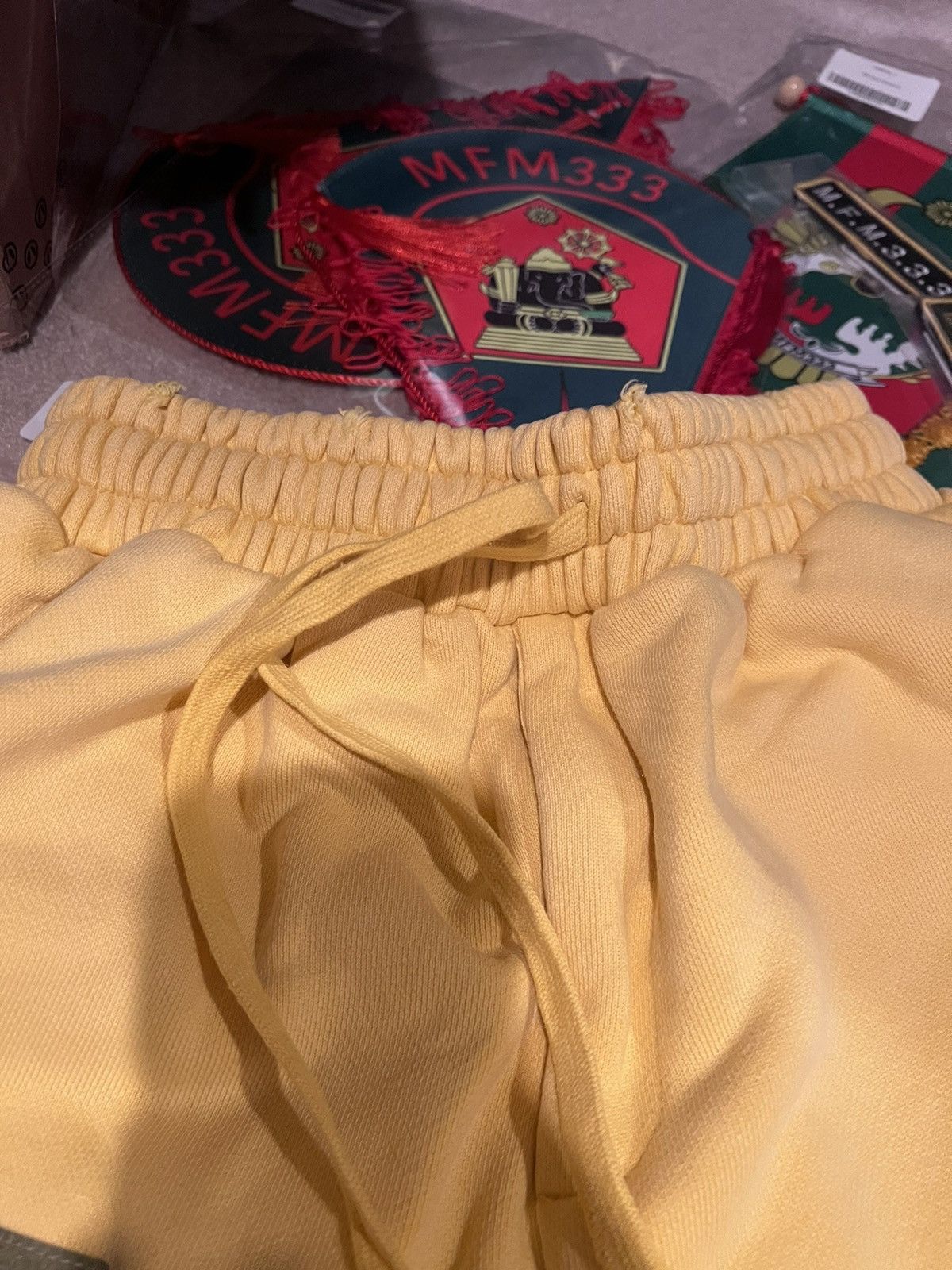 murd333r.fm General Issue: Special Ops Indo Yellow Sweatpants | mfm333 Size US 28 / EU 44 - 4 Thumbnail