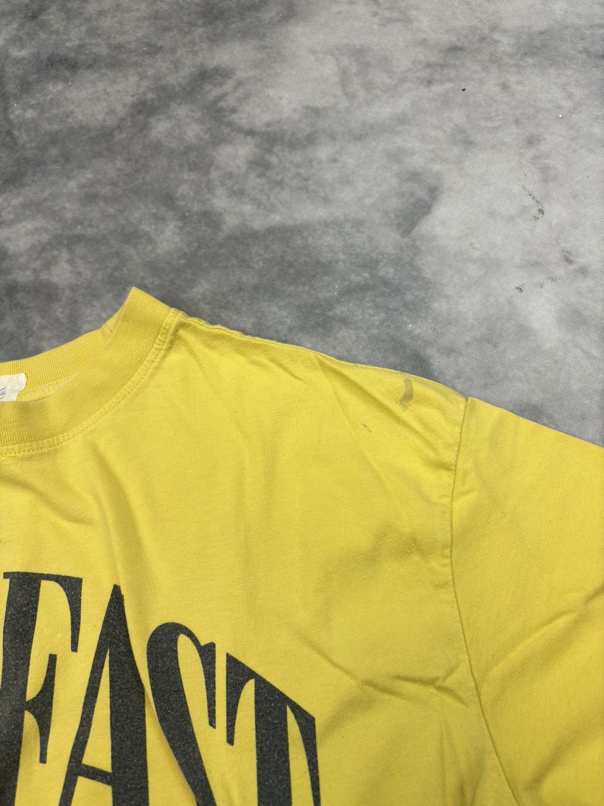 Japanese Brand × LFDY LFDY Live Fast Die Young T shirt Yellow spellout logo Boxy Size US S / EU 44-46 / 1 - 3 Thumbnail