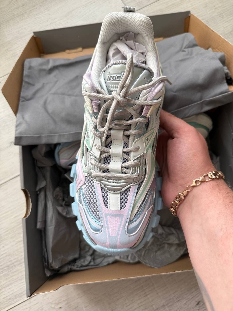 Balenciaga BALENCIAGA TRACK 2.0 MULTICOLOR Size US 10 / IT 40 - 2 Thumbnail
