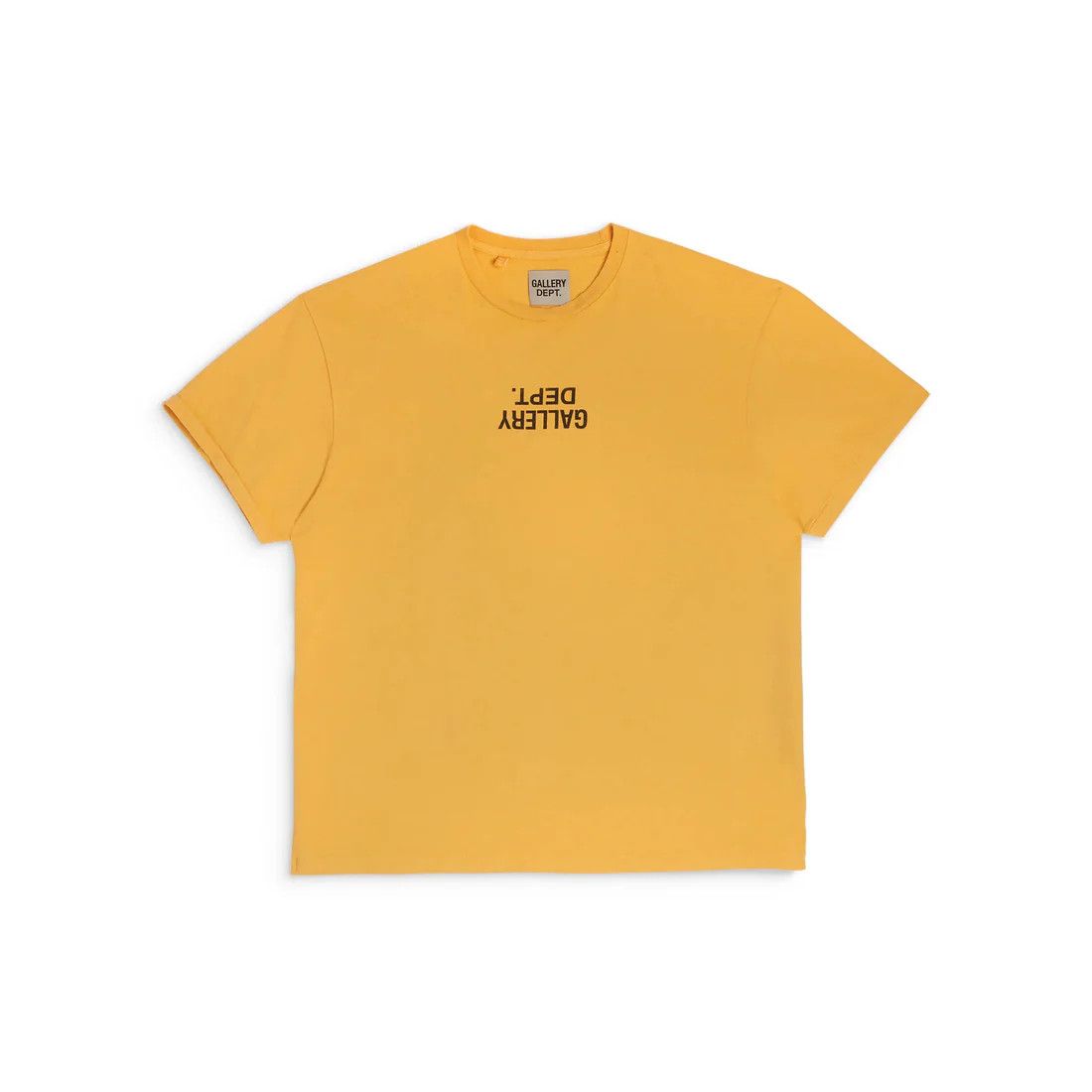 Gallery Dept. o1mle0725 Fucked Up Logo T-Shirt in Gold Yellow Size US XS / EU 42 / 0 - 1 Thumbnail