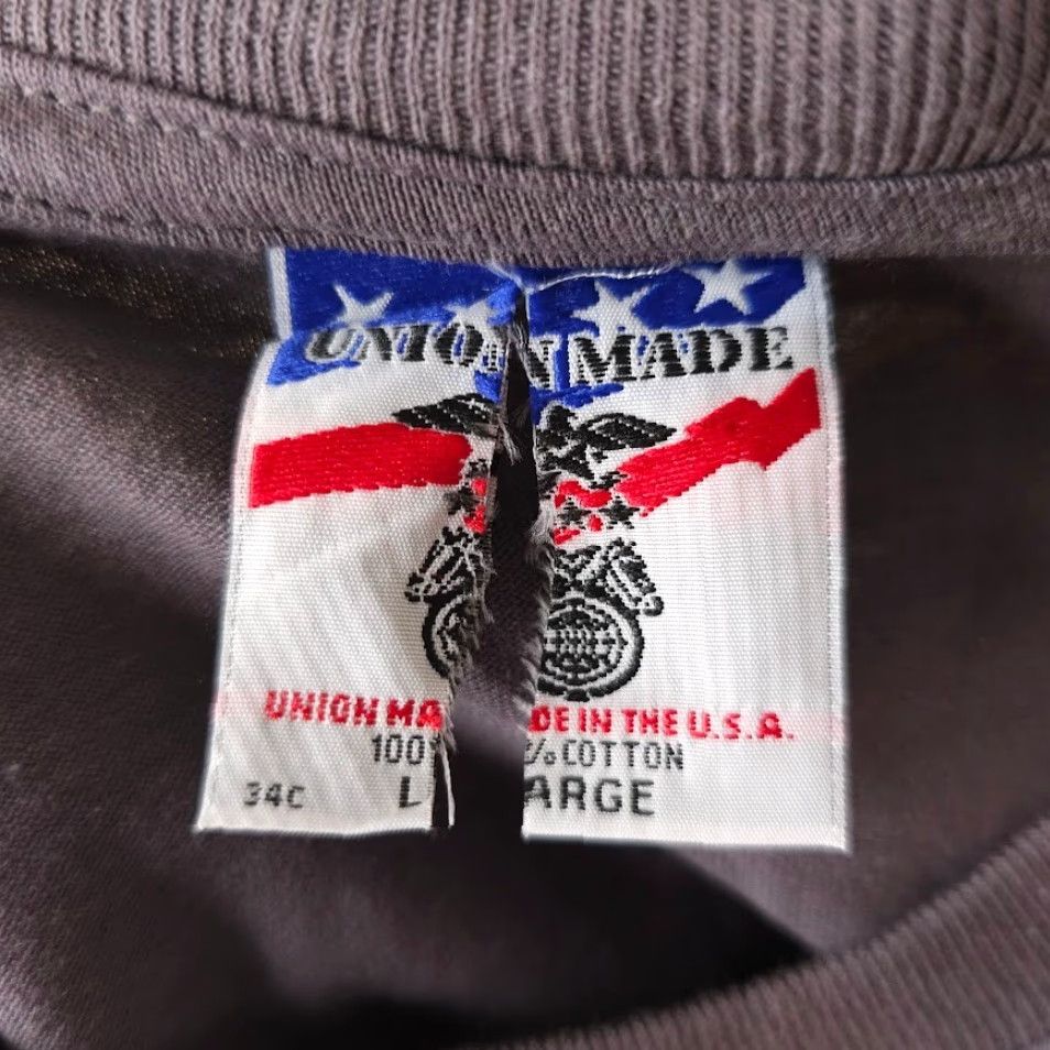Vintage VINTAGE Union Made Las Vegas T Shirt Mens Large Gray 90s Y2K Souvenir Made In USA Size US L / EU 52-54 / 3 - 6 Thumbnail