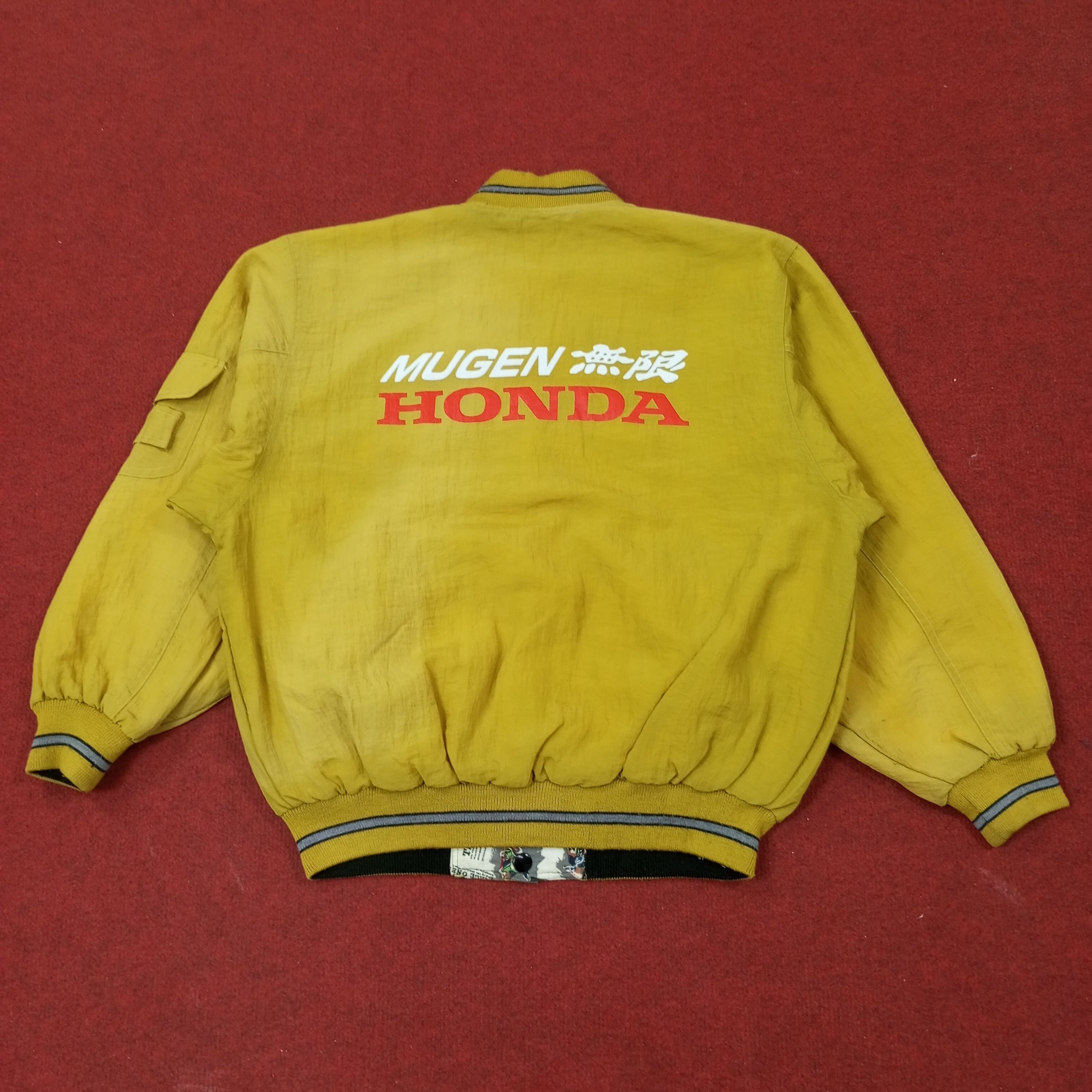 Vintage Mugen Honda Motorsports Custom Art Reversible Jacket c247n6 Size US M / EU 48-50 / 2 - 1 Thumbnail