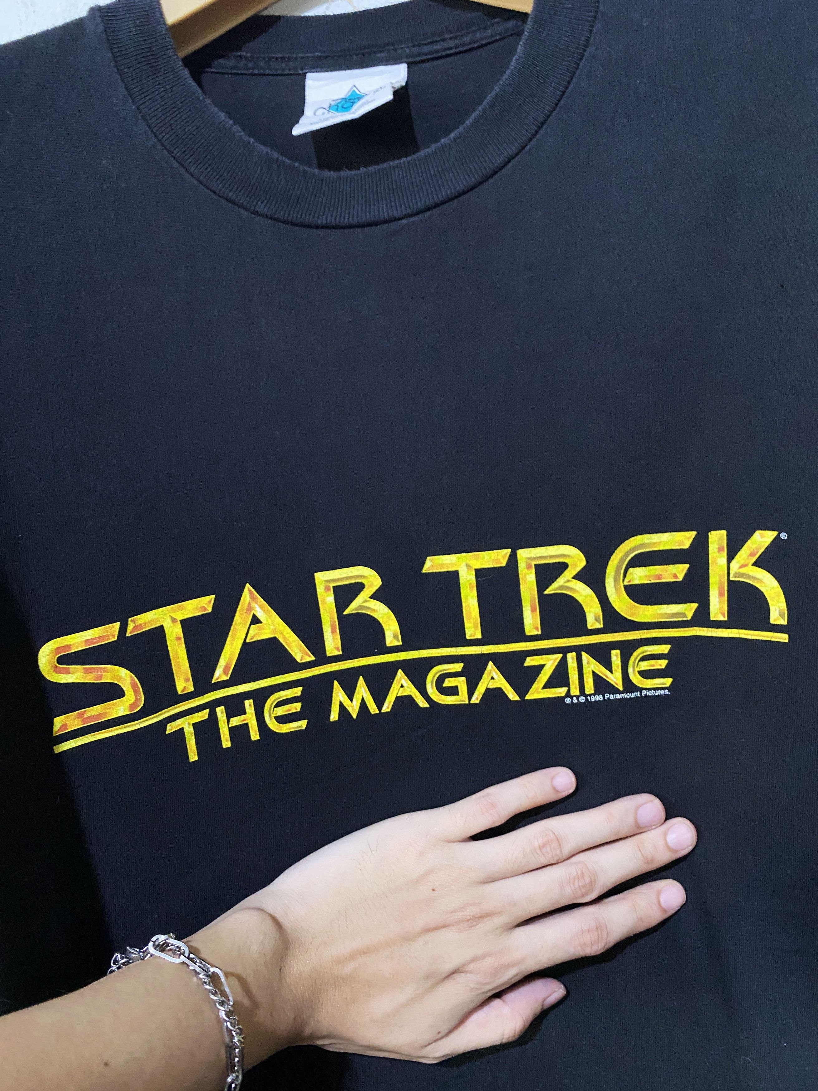 Vintage Vintage 90s Star Trek Shirt Size US XL / EU 56 / 4 - 2 Thumbnail