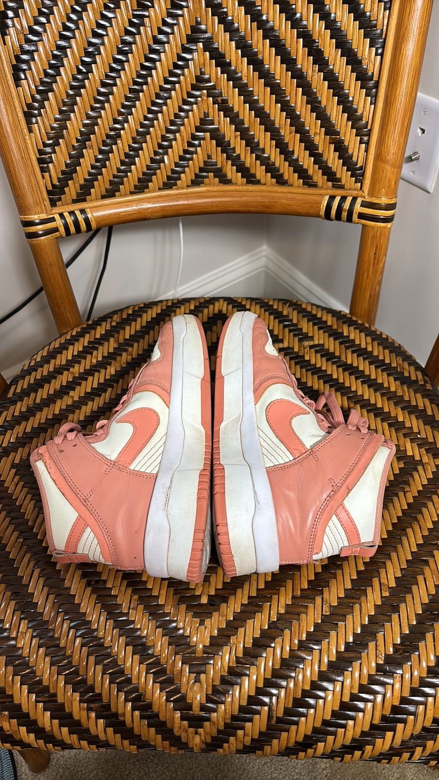 Nike Nike Dunk High Up ‘Crimson Bliss’ DH3718-107 Size US 6 / IT 36 - 5 Thumbnail