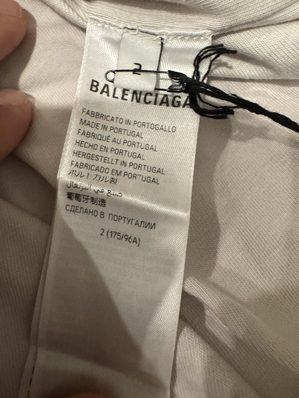 Balenciaga BFRND Inside Out Tee Size US M / EU 48-50 / 2 - 8 Thumbnail