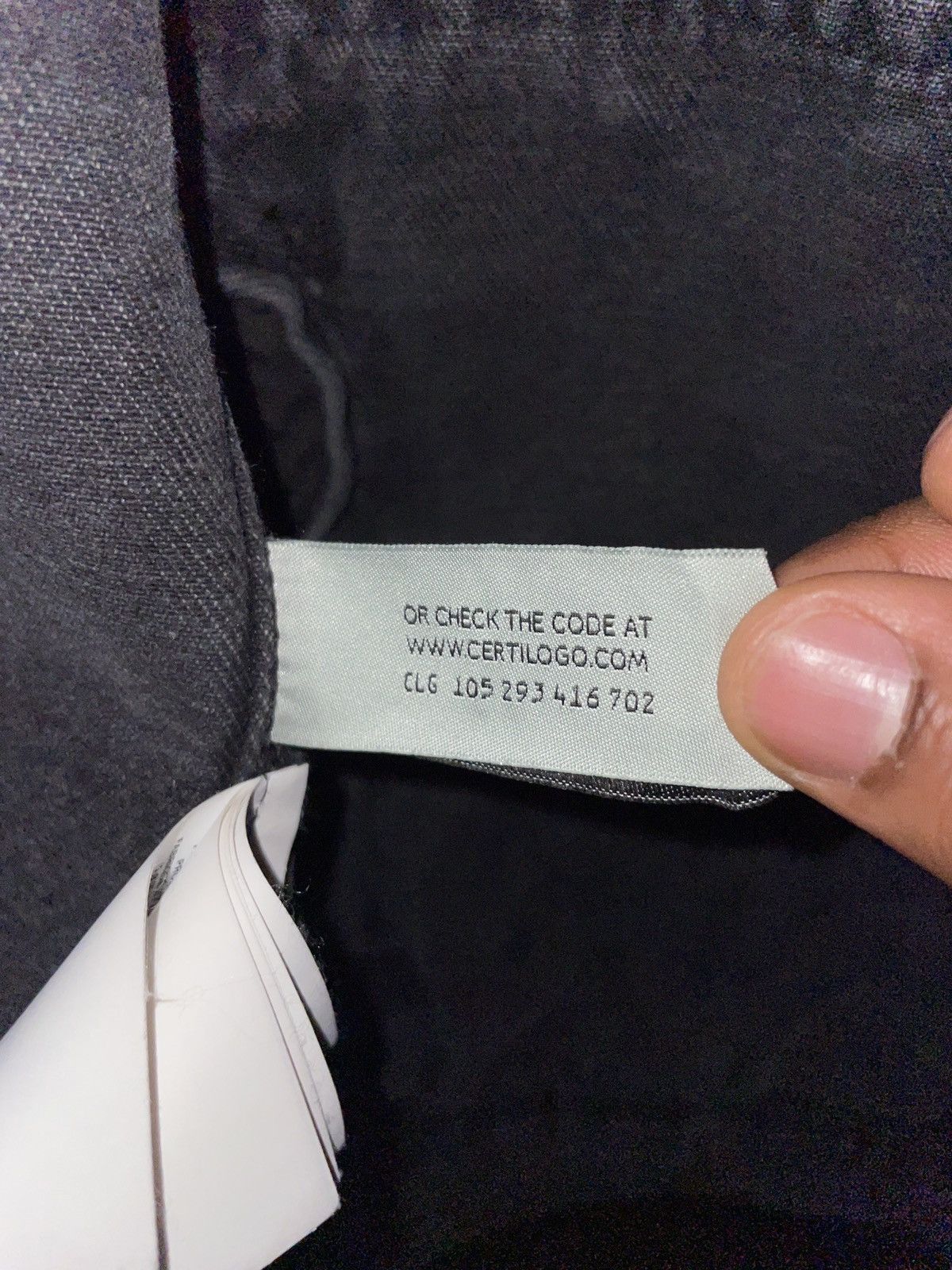 Off-White Off-White Denim Distressed Jacket 'Black' Size US M / EU 48-50 / 2 - 7 Thumbnail
