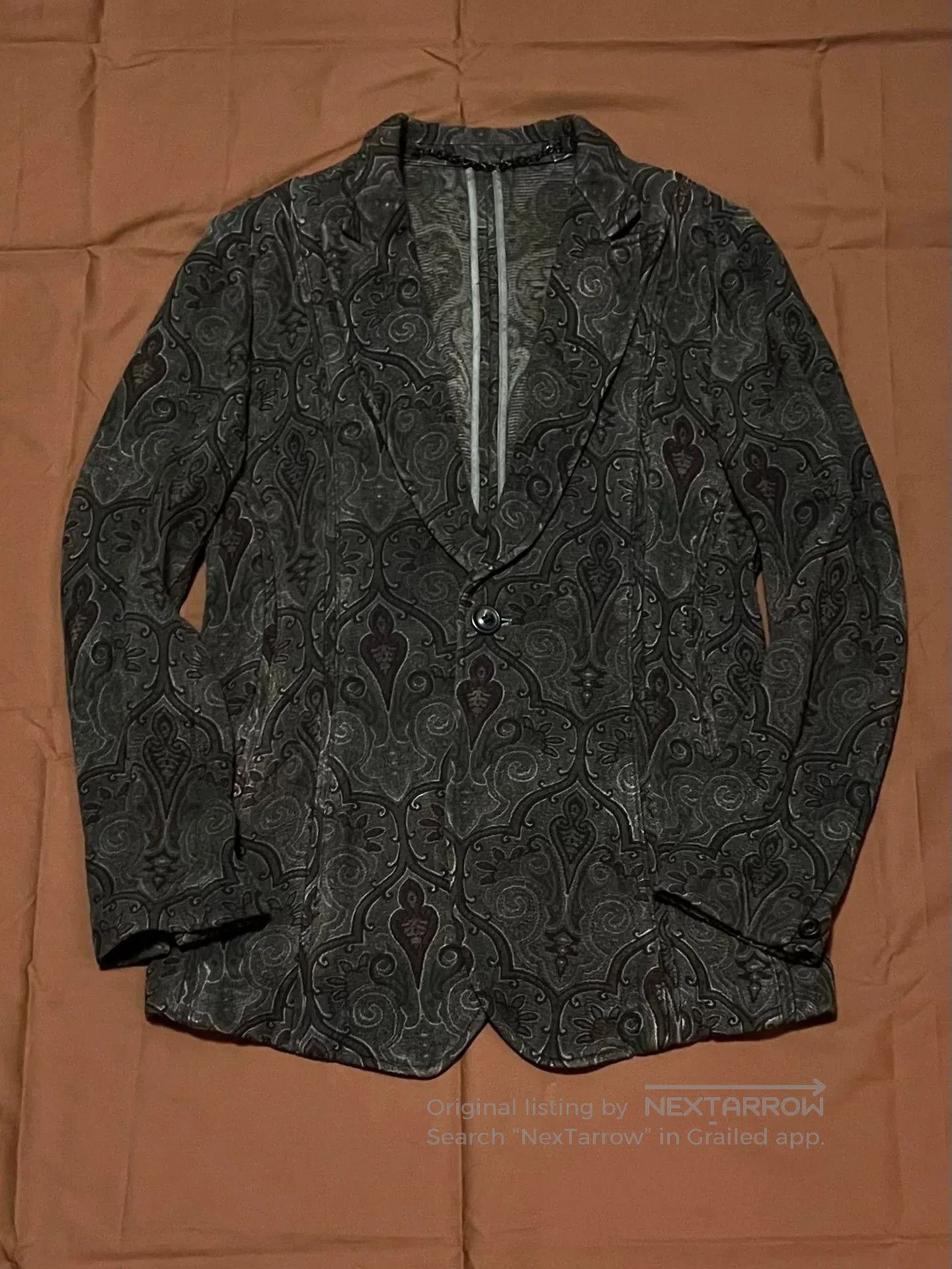 Julius Vintage Double-Sided Brocade Suit Jacket. Size US M / EU 48-50 / 2 - 7 Thumbnail