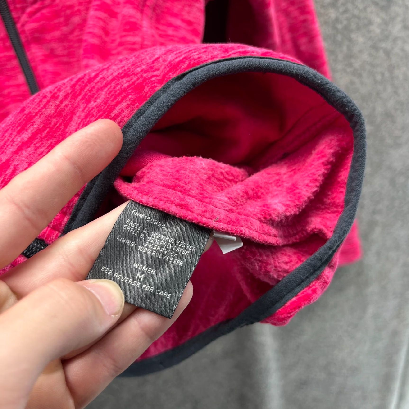 New Balance New Balance Sweater Women M Full Zip Hoodie Fleece Pink Vintage No Size M / US 6-8 / IT 42-44 - 4 Thumbnail