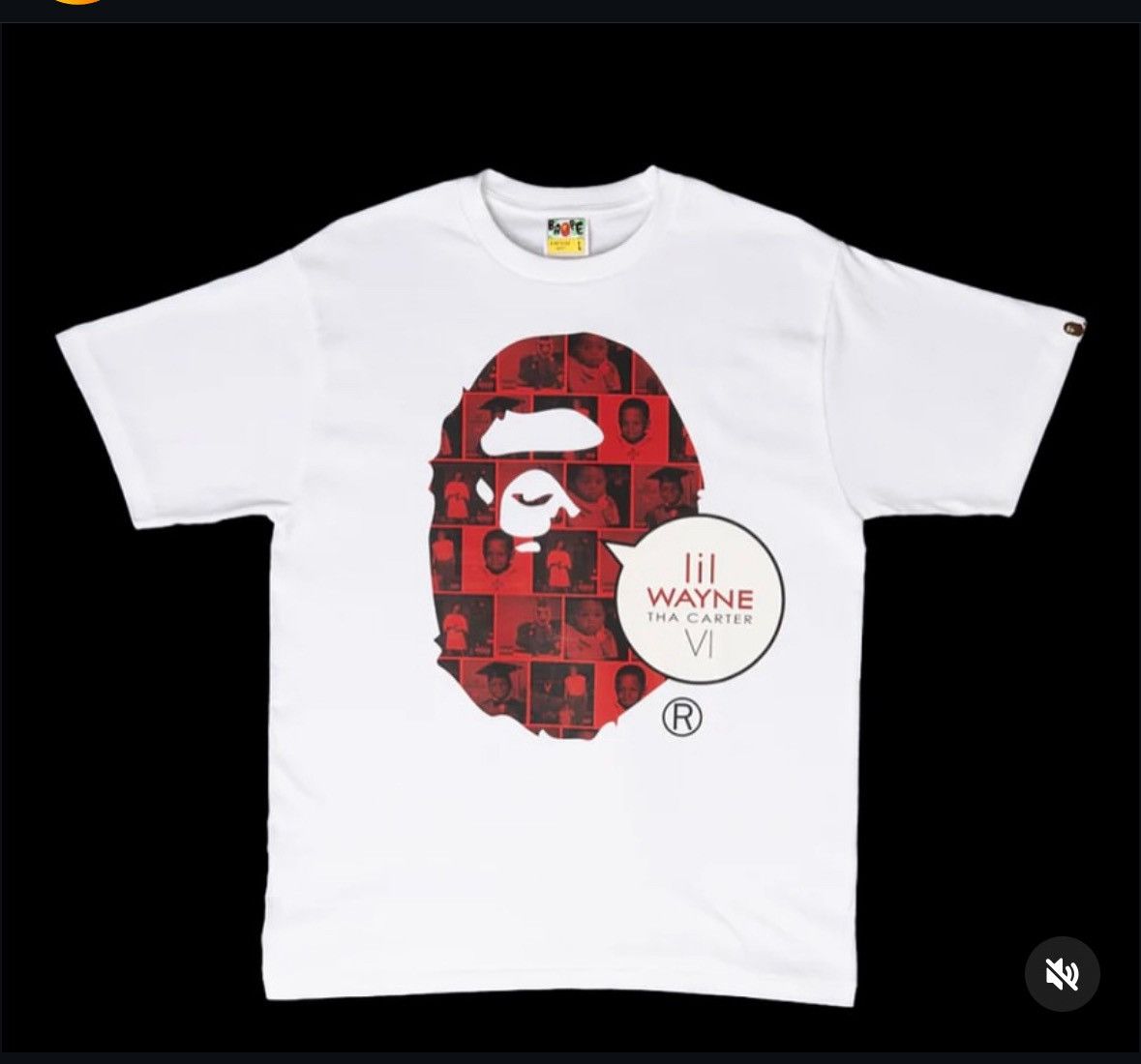 Bape A bathing ape Bape X Lil Wayne Carter 6 Size Small SOLD OUT Size US S / EU 44-46 / 1 - 5 Thumbnail