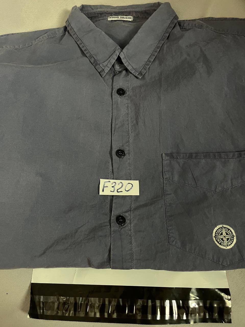 Stone Island Stone Island Shirt Navy Size US XXL / EU 58 / 5 - 14 Thumbnail