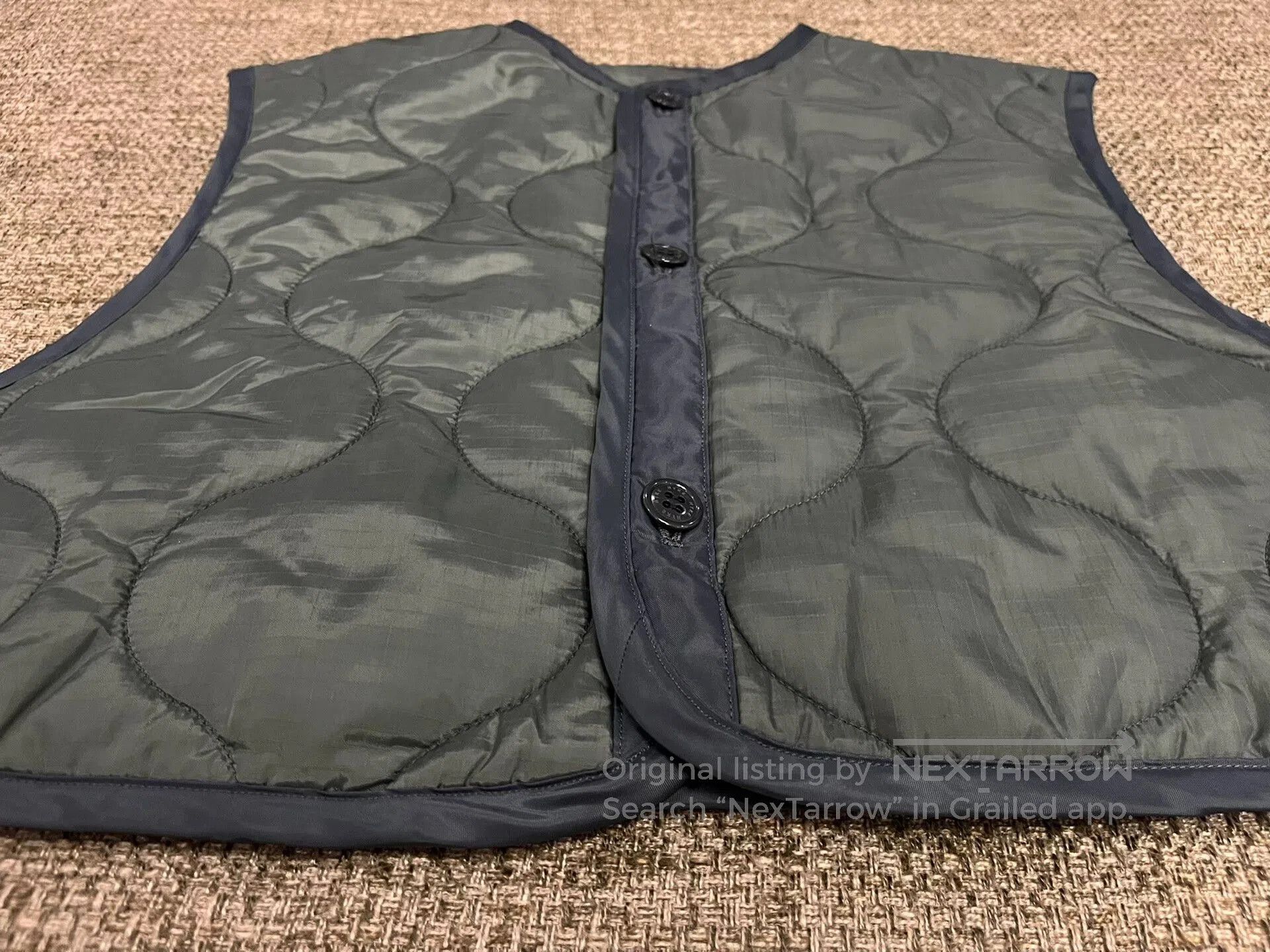 HYKE Hyke Quilted Nylon Cotton Vest. Size US M / EU 48-50 / 2 - 4 Thumbnail