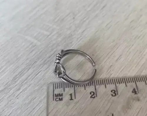 Vintage HEART RINGS Size ONE SIZE - 4 Thumbnail