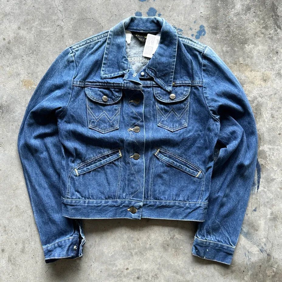 ジャケット・アウター 60's Wrangler  VINTAGE Denim jacket Vintage 60s Denim Jacket, Vintage WRANGLER Jacket, Wrangler