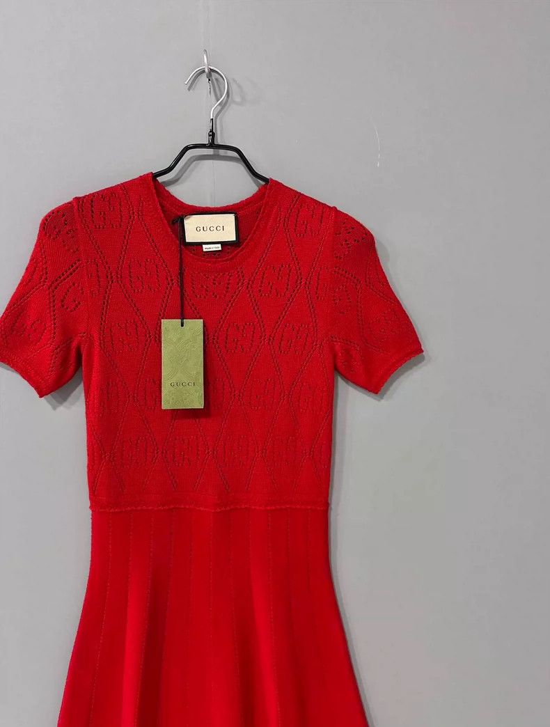 Gucci Gucci Hollow-out double-g dress Size XXS / US 00 / IT 34 - 2 Thumbnail