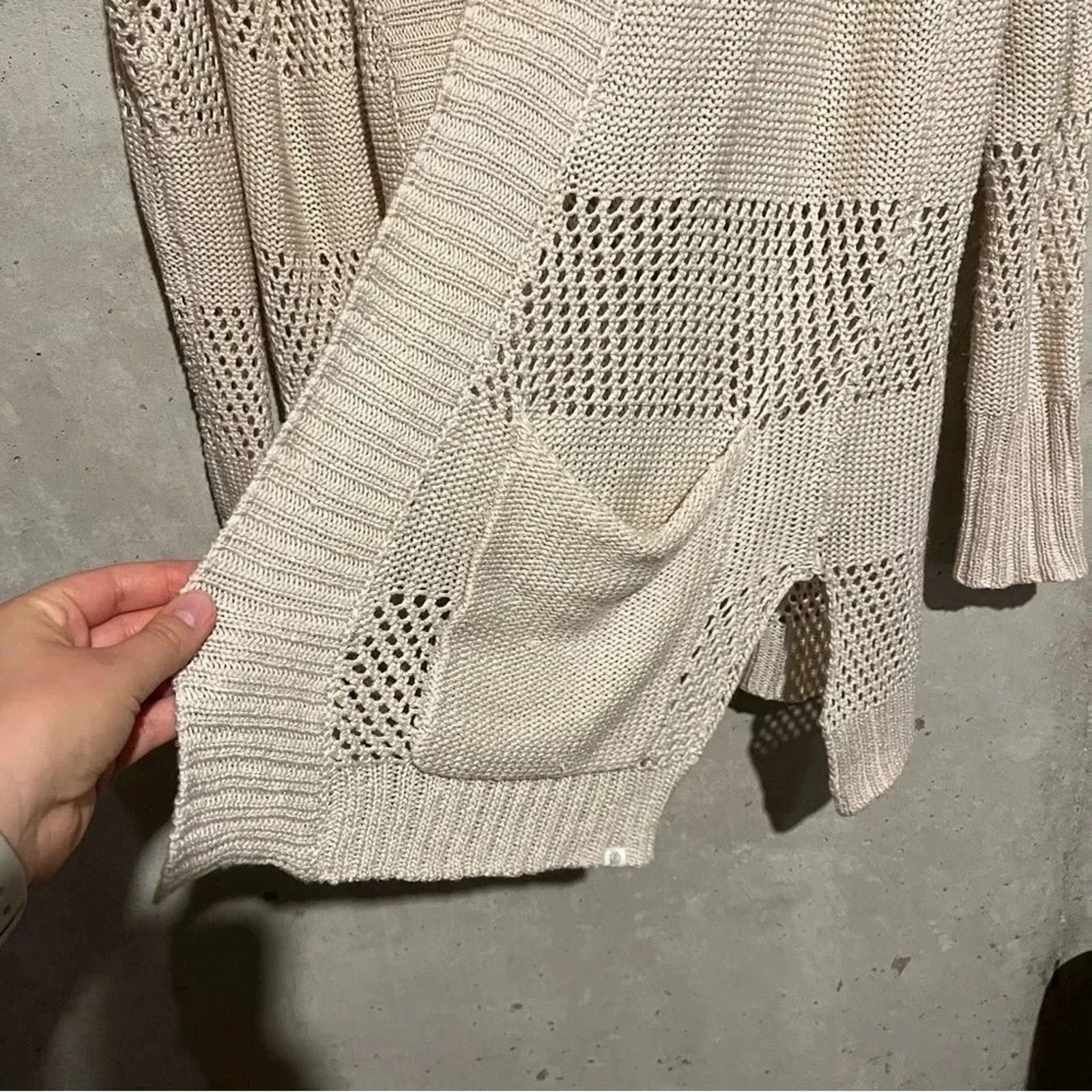 Element Element Skateboarding Long Cardigan Sweater Sz Large Crochet Size L / US 10 / IT 46 - 5 Thumbnail