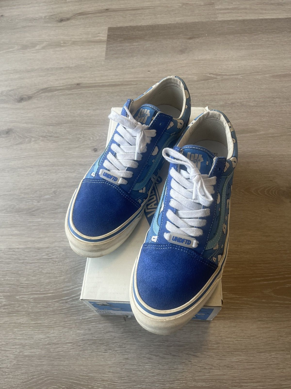 Undefeated × Vans Undefeated Vans Vault OG Old Skool Size US 12 / EU 45 - 4 Thumbnail