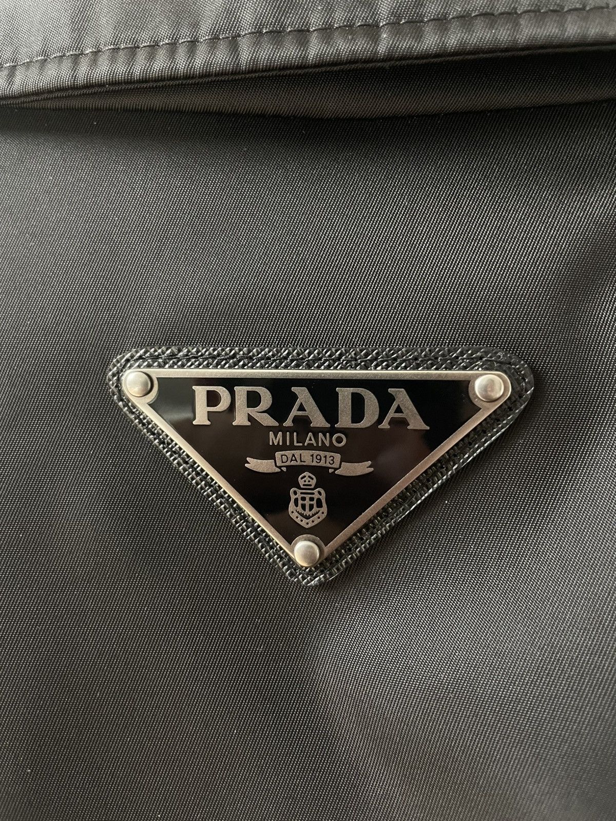 Prada Prada Re Nylon Classic Big Logo Jacket RARE SGB991S2211WQ8 Size US S / EU 44-46 / 1 - 4 Thumbnail