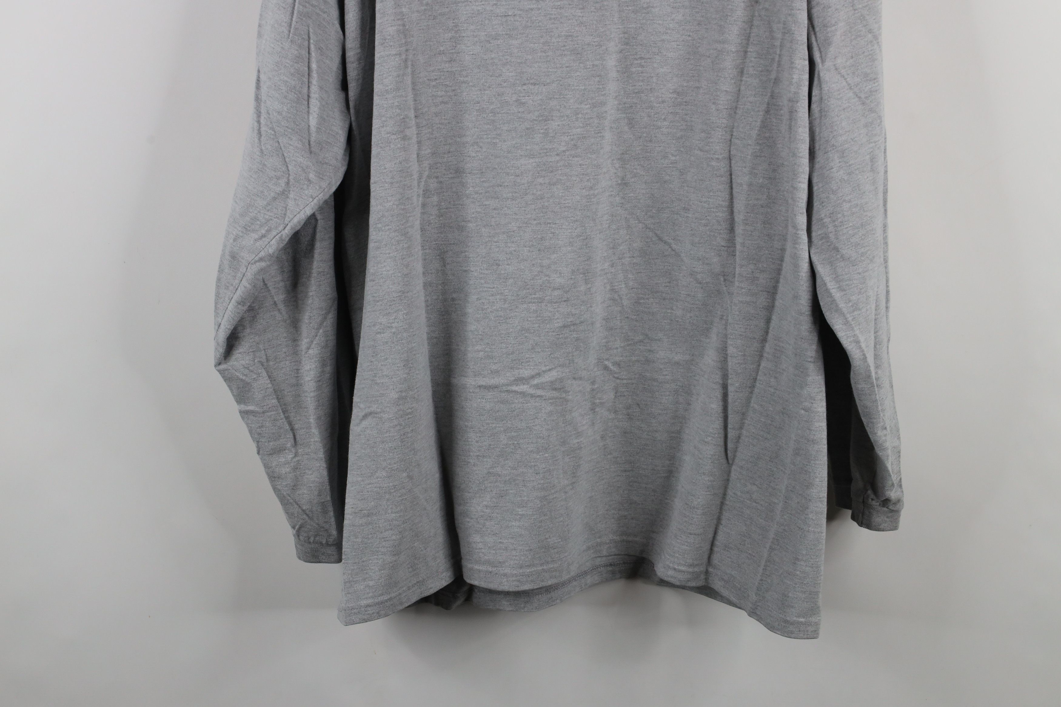 Vintage Vinage 90s Streetwear Heavyweight Cotton Long Sleeve T-Shirt Size US L / EU 52-54 / 3 - 10 Thumbnail
