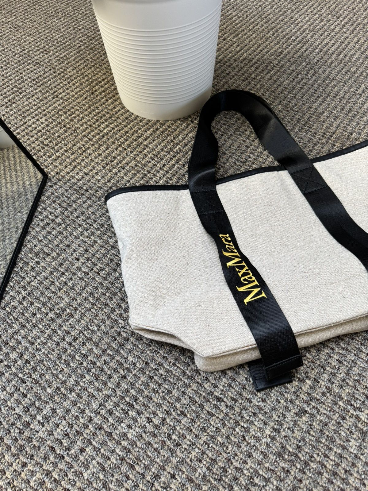 Max Mara Max Mara Canvas Tote Bag Women Size ONE SIZE - 3 Thumbnail