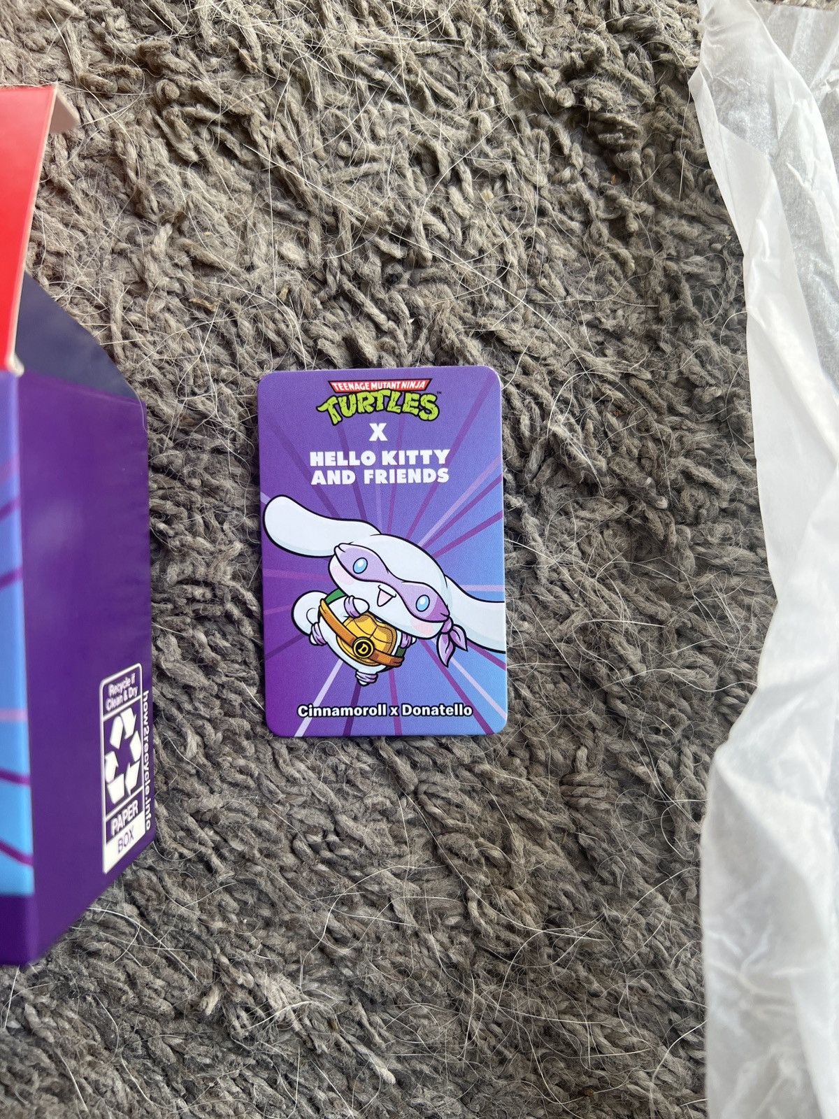Nickelodeon TMNT X Hello Kitty And Friends Cinnamoroll X Donatello Size ONE SIZE - 4 Thumbnail