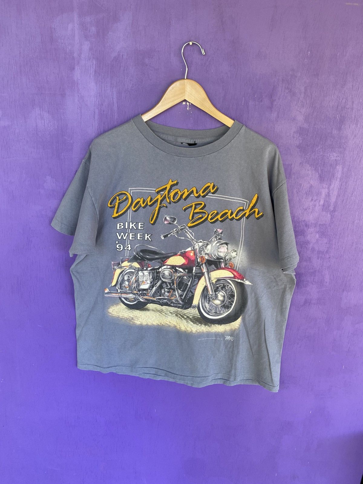 Harley Davidson Vintage 1994 Harley davidson daytona bike week t-shirt Size US XL / EU 56 / 4 - 1 Thumbnail
