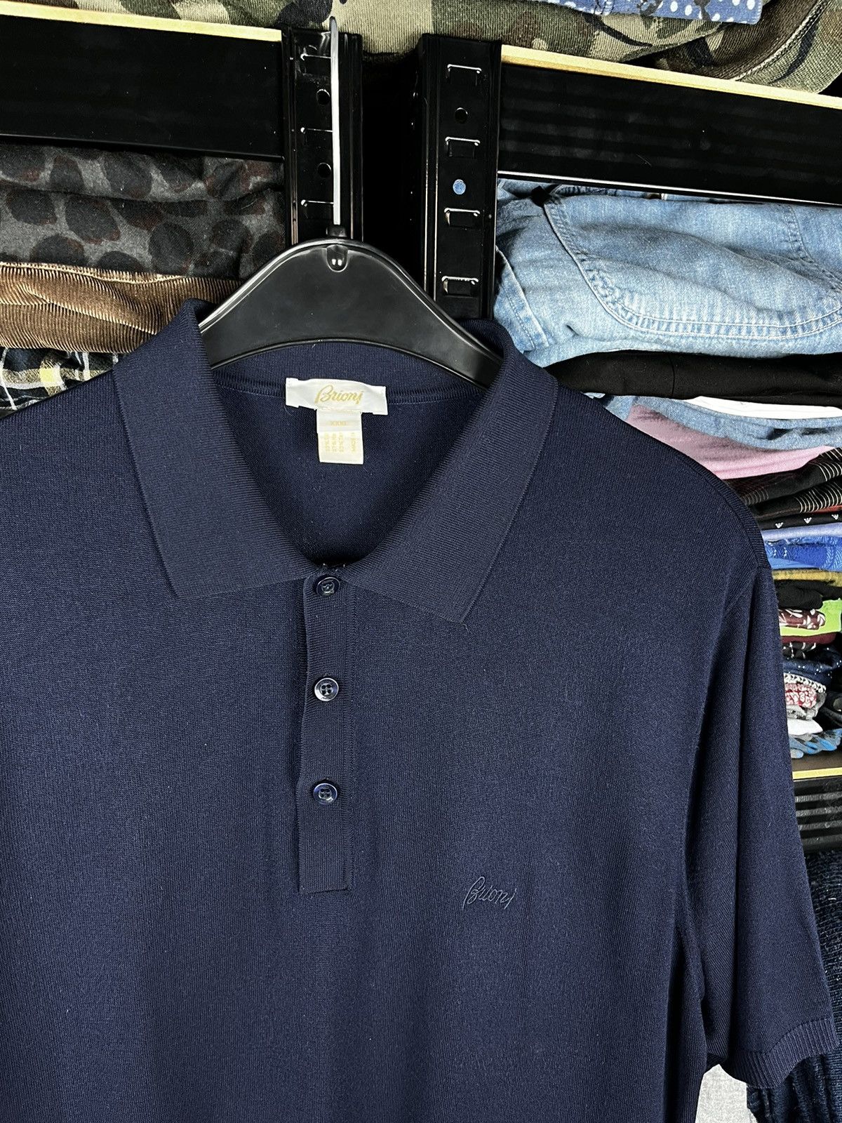 Brioni × Designer Brioni old money polo shirt Size US XXL / EU 58 / 5 - 10 Thumbnail