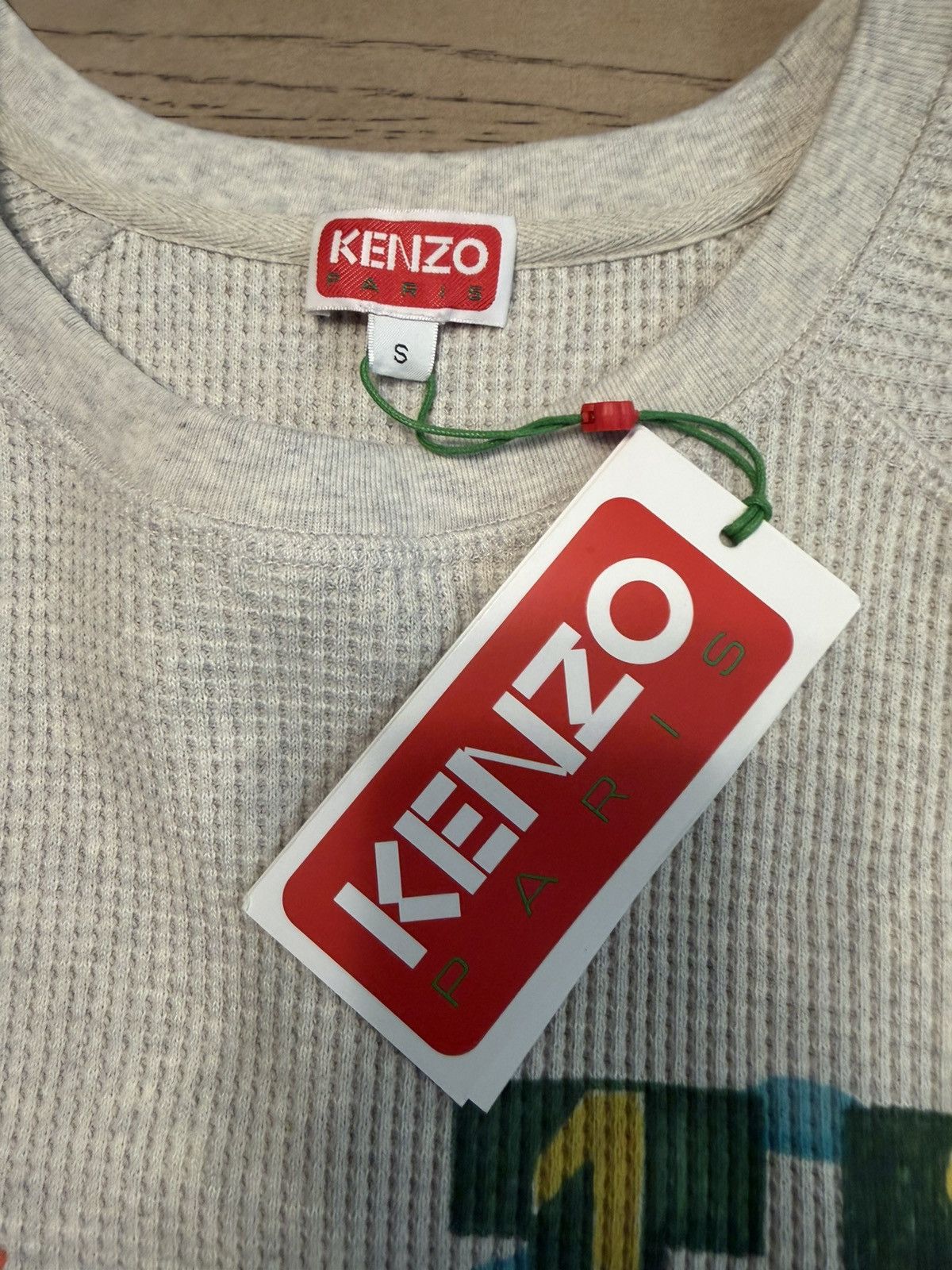 Kenzo Kenzo Drawn Varsity Oversize Sweater Size Small Brand New Size US S / EU 44-46 / 1 - 4 Thumbnail