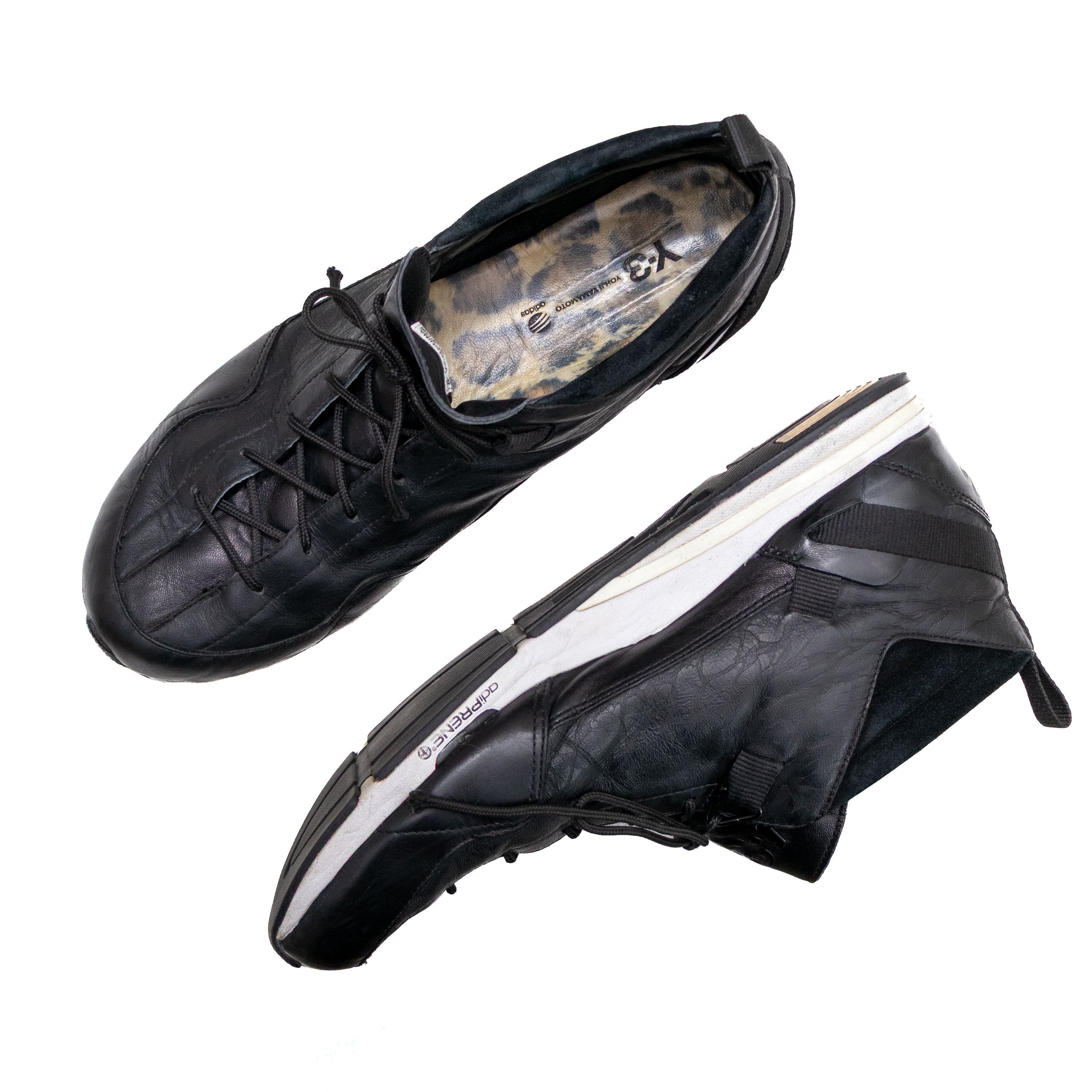 Adidas × Y-3 Y-3 Yohji Yamamoto x Adidas Men’s Black Lark Sneakers 10.5 Size US 10.5 / EU 43-44 - 7 Thumbnail