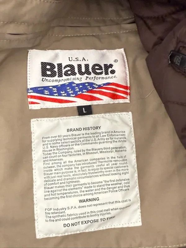 Other Blauer Usa Giubbotto Uomo Taglia L Giacca Beige Size US L / EU 52-54 / 3 - 9 Thumbnail