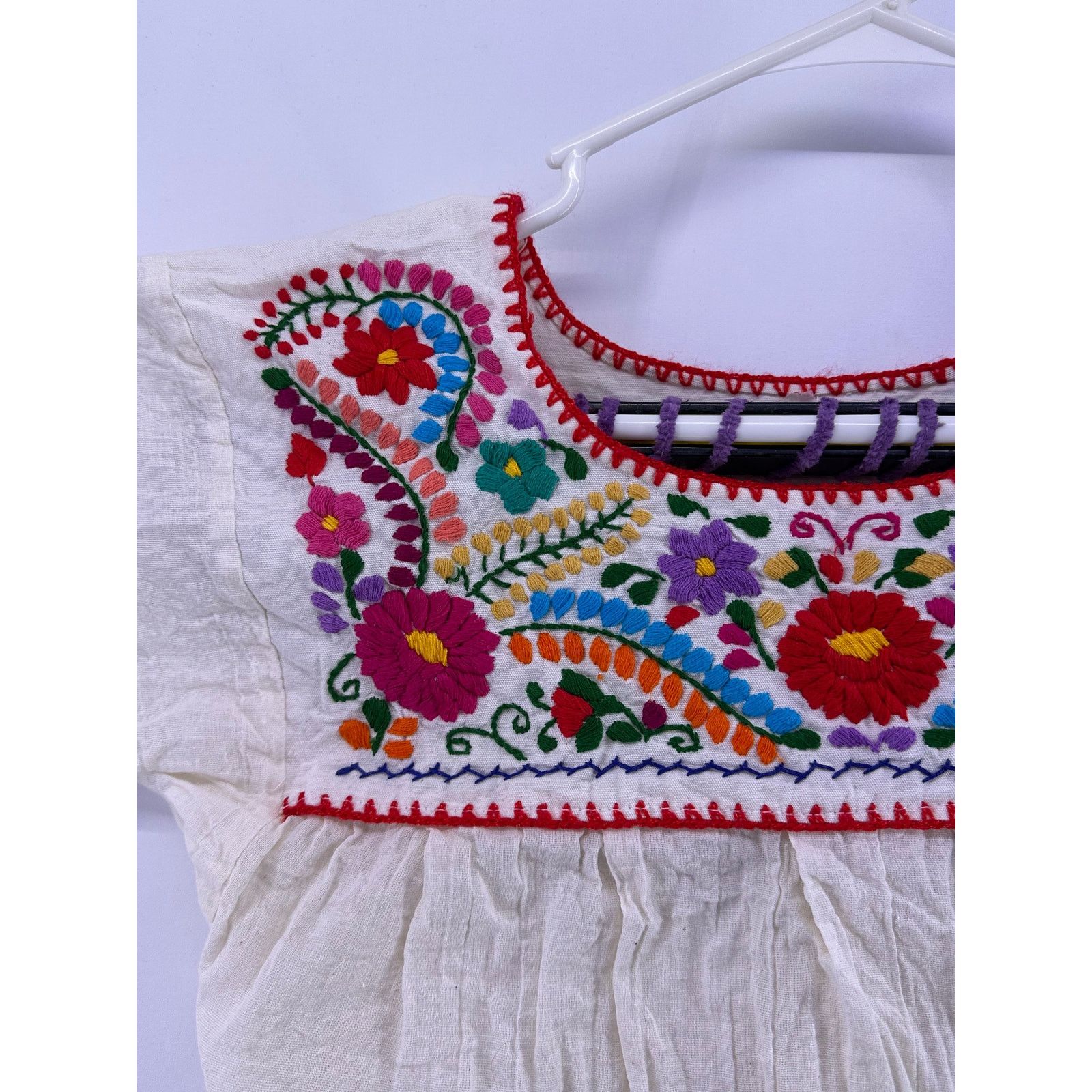 & Other Stories Hand Embroidered White Cotton Top Size Small Size S / US 4 / IT 40 - 5 Thumbnail