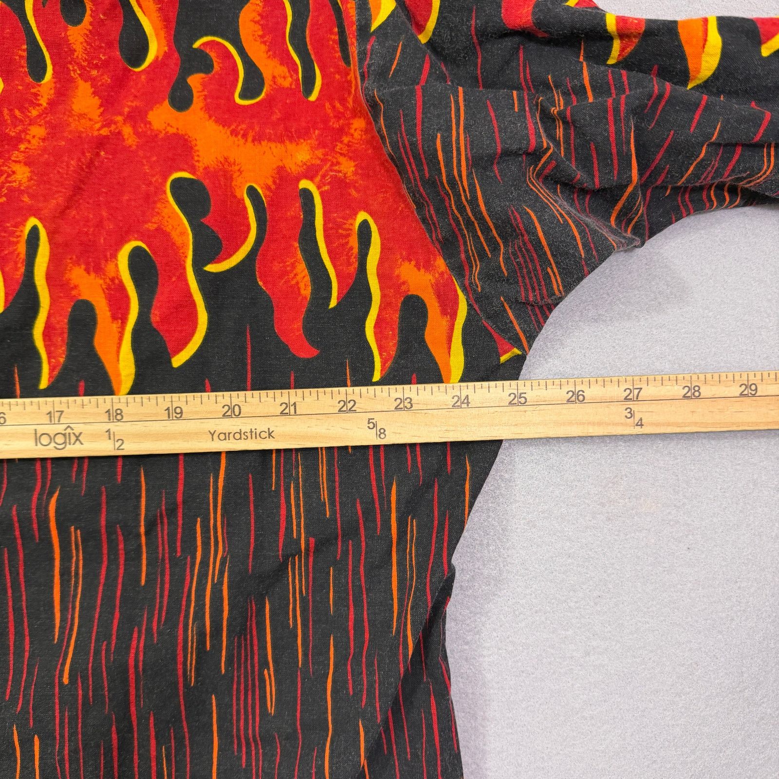 Rockmount Ranch Wear Vintage Rockmount Ranch Wear Flame Pearl Snap Button Shirt Size US L / EU 52-54 / 3 - 6 Thumbnail