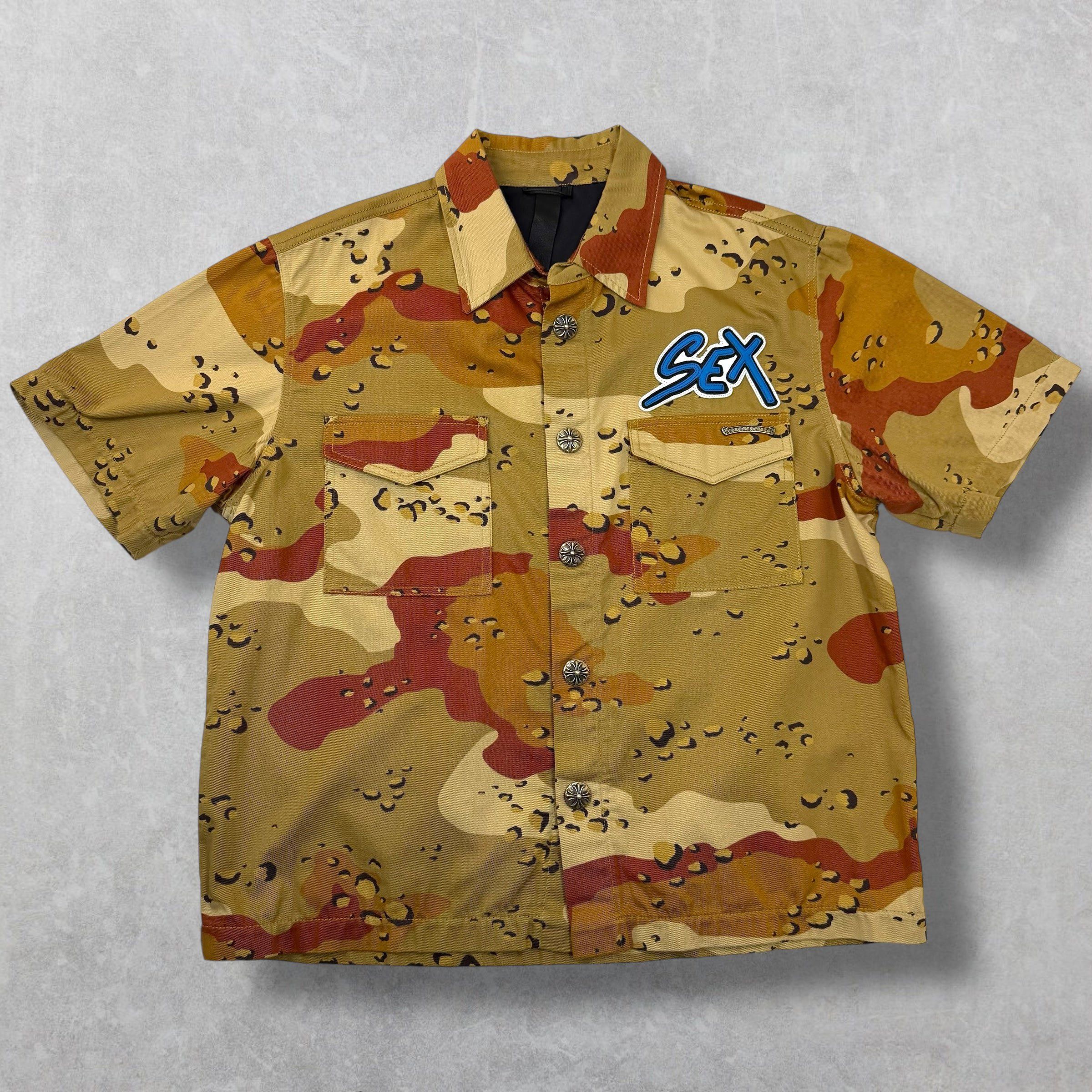 Chrome Hearts Chrome Hearts Camo Matty Boy Sex Records Shirt L Size US L / EU 52-54 / 3 - 1 Thumbnail