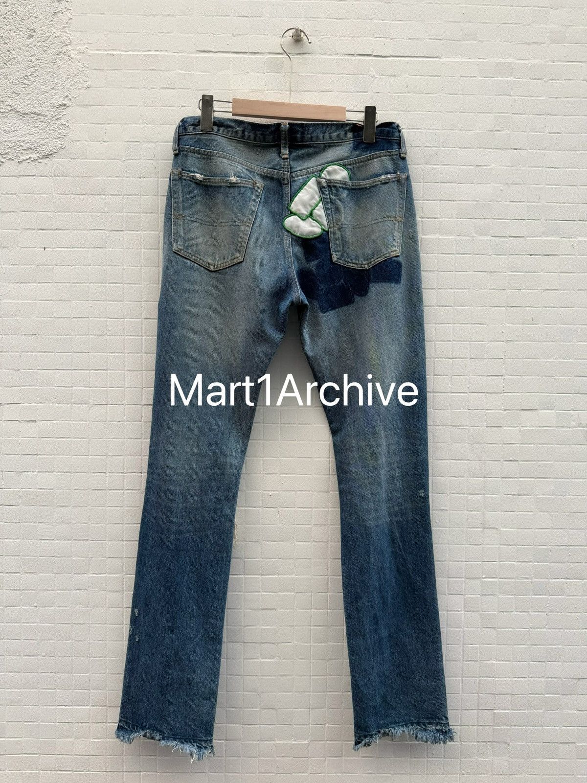 Undercover Undercover 05AW “But Beautiful” patchwork denim Size US 32 / EU 48 - 2 Thumbnail