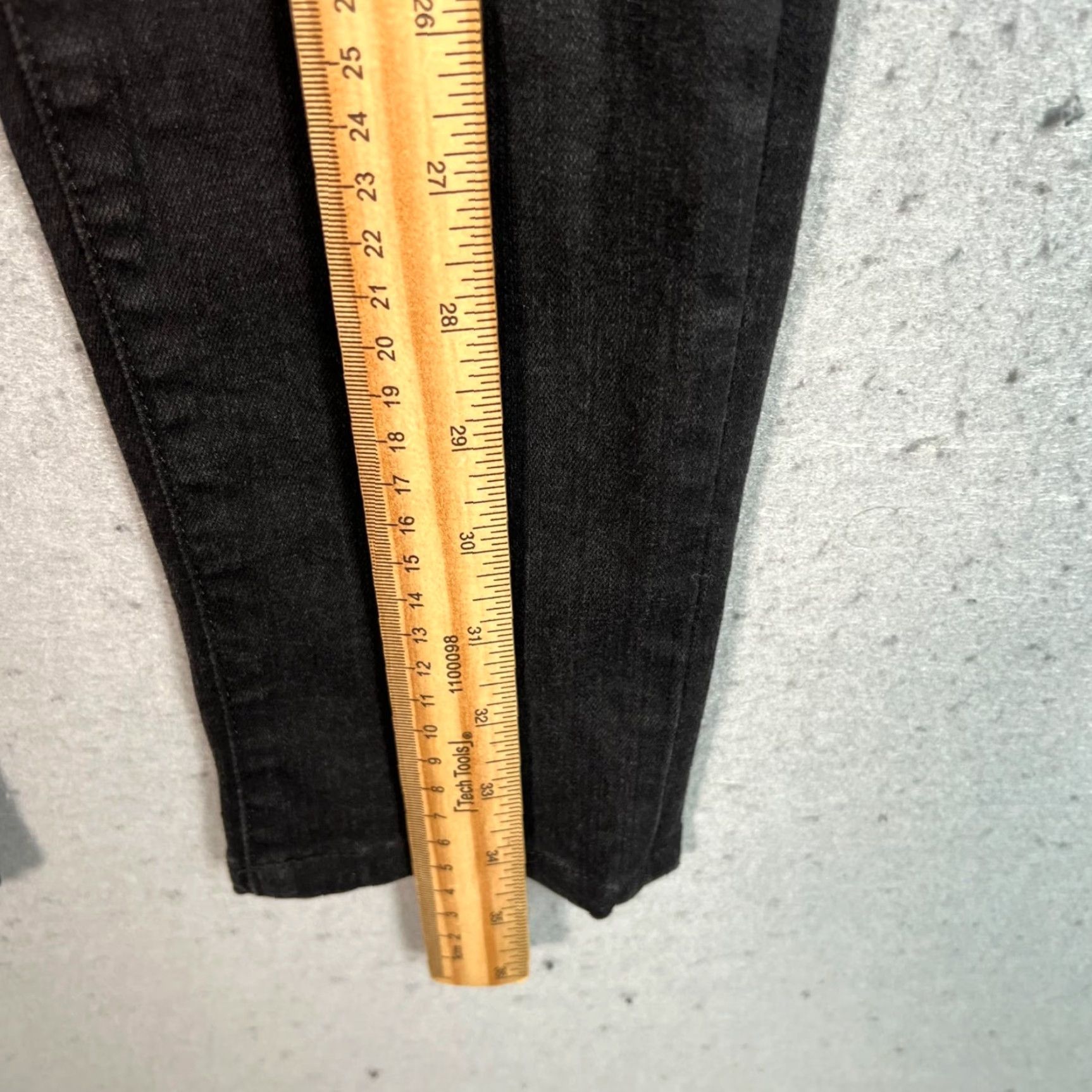J Brand J Brand Vanity Jeans Skinny Womens Size 26 Black Denim Adult Womens 26 Jeans Size 26" / US 2 / IT 38 - 7 Thumbnail