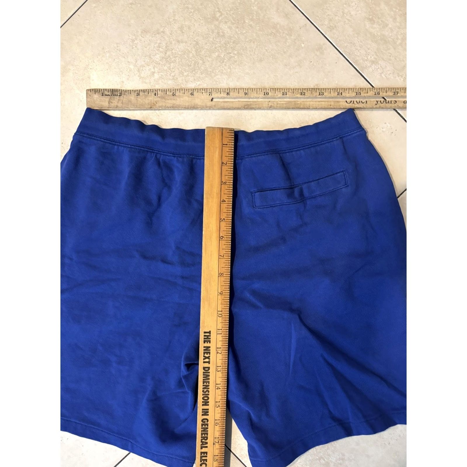 Armani Exchange Armani Exchange Shorts Mens M Athletic Casual Lounge Pockets Drawstring Blue Size US 31 - 5 Thumbnail