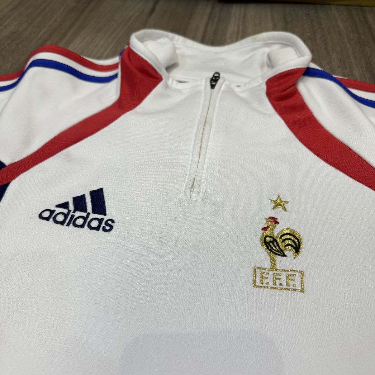 Adidas France 04/05 training sweater Size US M / EU 48-50 / 2 - 3 Thumbnail