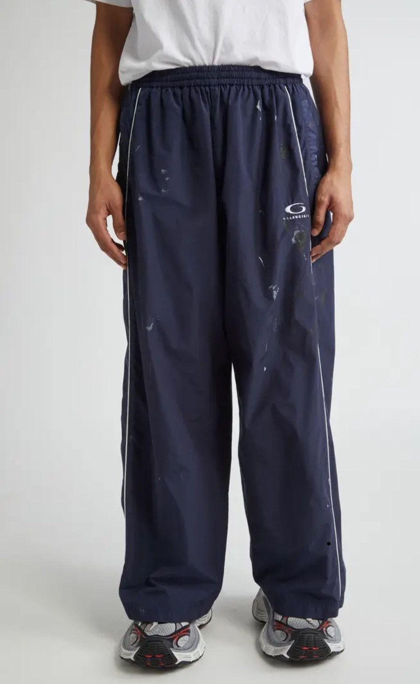 Balenciaga Balenciaga Paint Splatter Track Pant Size US 32 / EU 48 - 1 Thumbnail