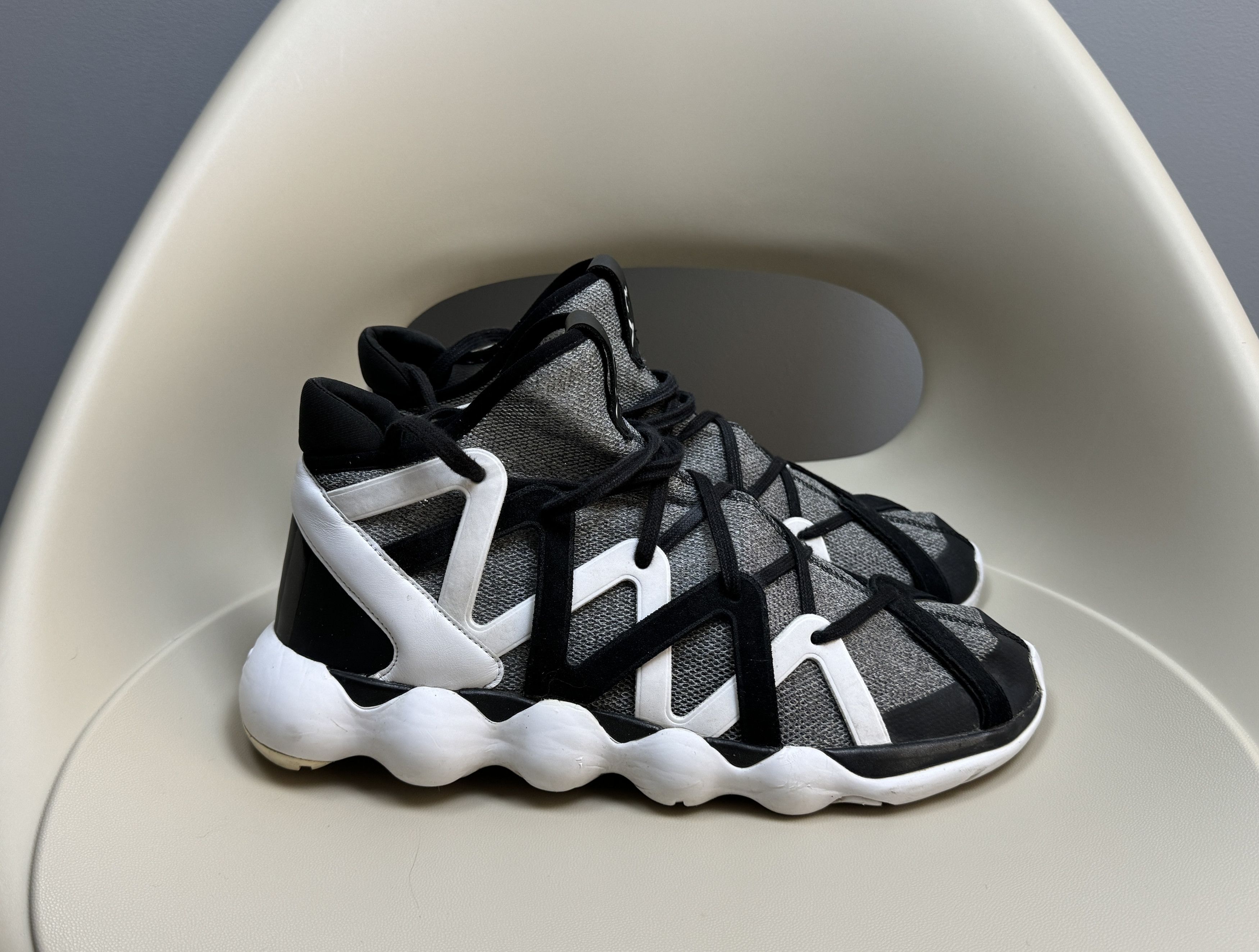 Adidas × Y-3 × Yohji Yamamoto Y-3 Studded Honja High Top